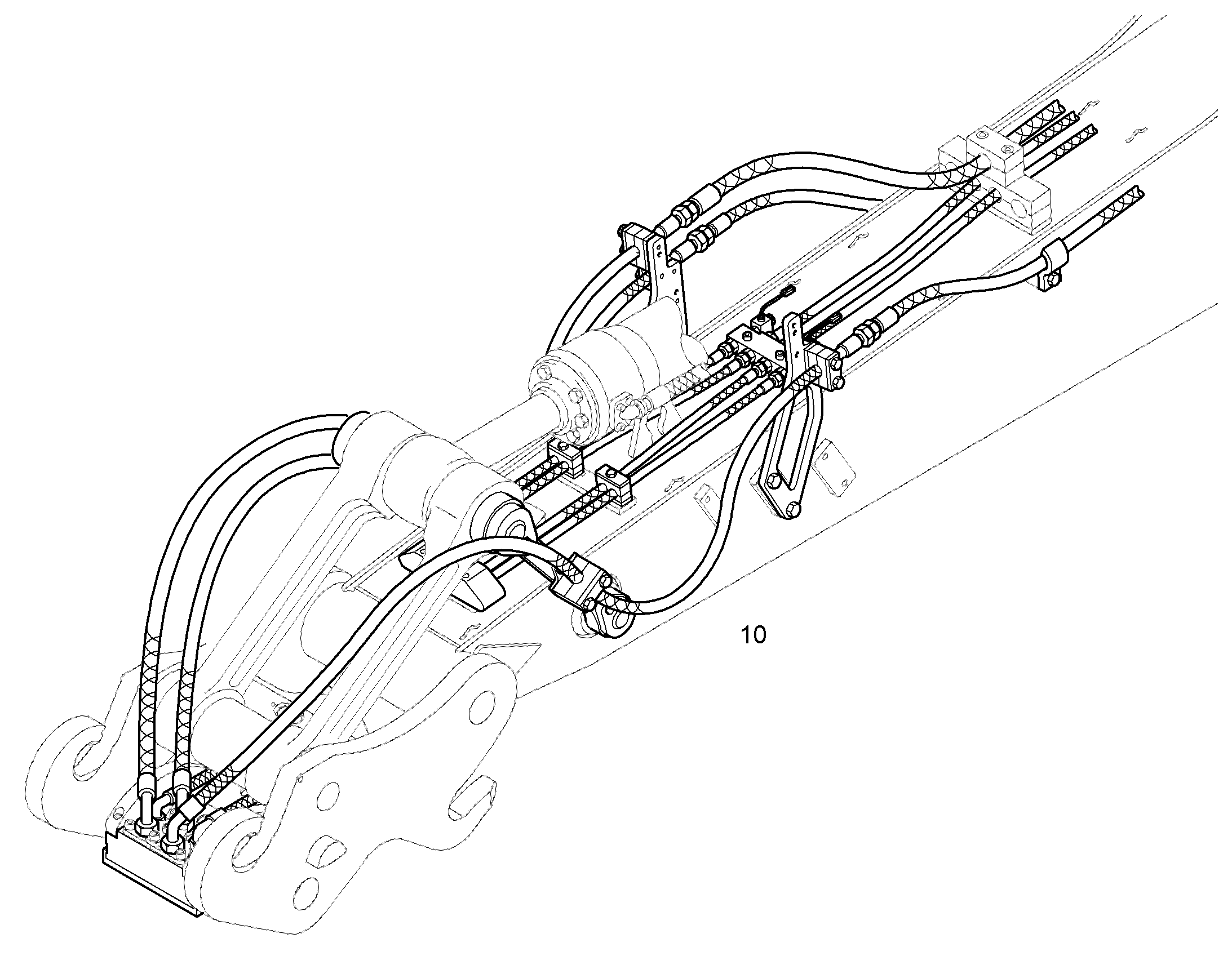 LIKUFIX 33 ДЛЯ РУКОЯТИ КОВША 2,25M 9623541 LIEBHERR