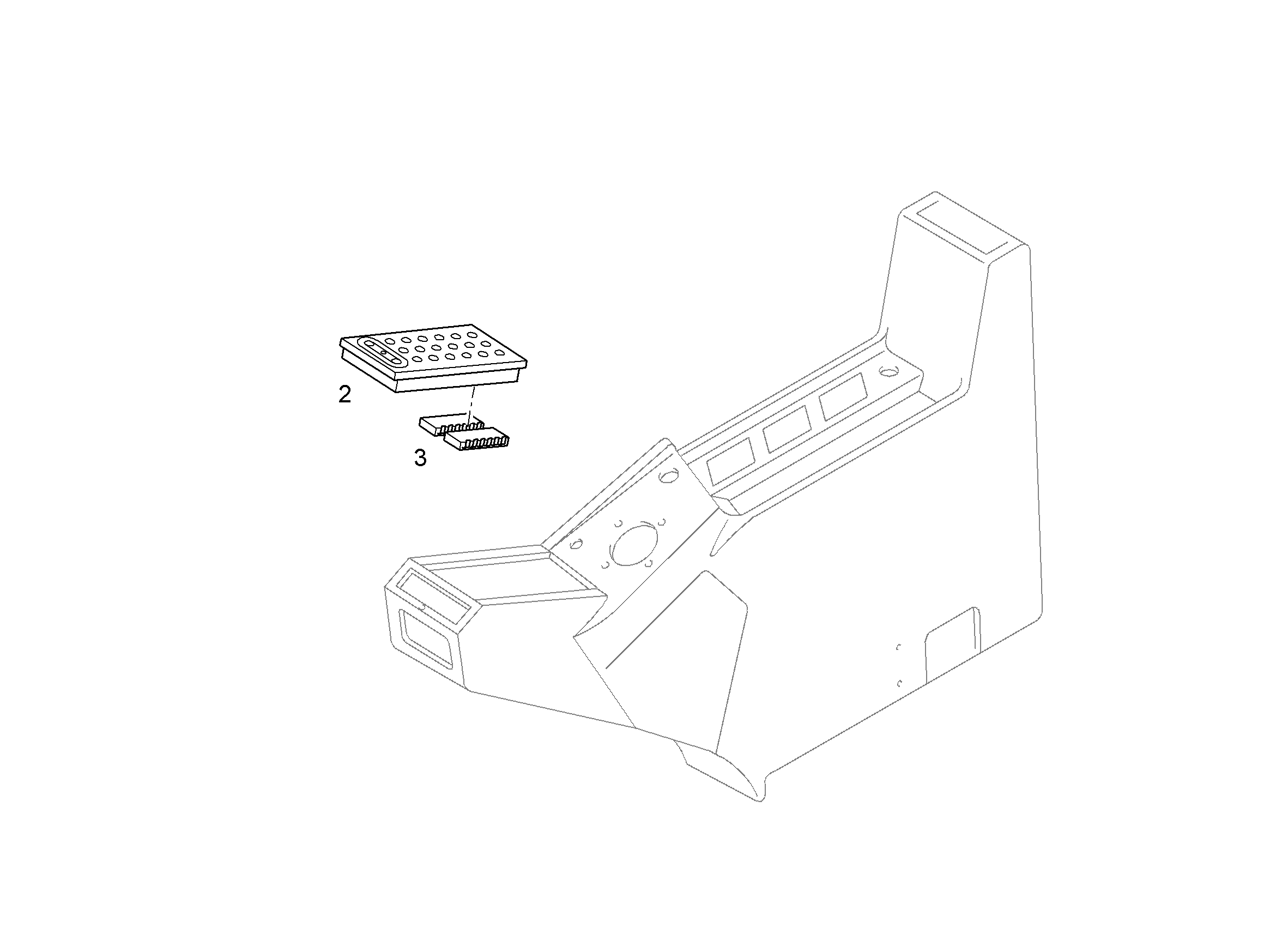 КЛАВИАТУРА УПРАВЛЕНИЯ V4.5.1 9627160 LIEBHERR