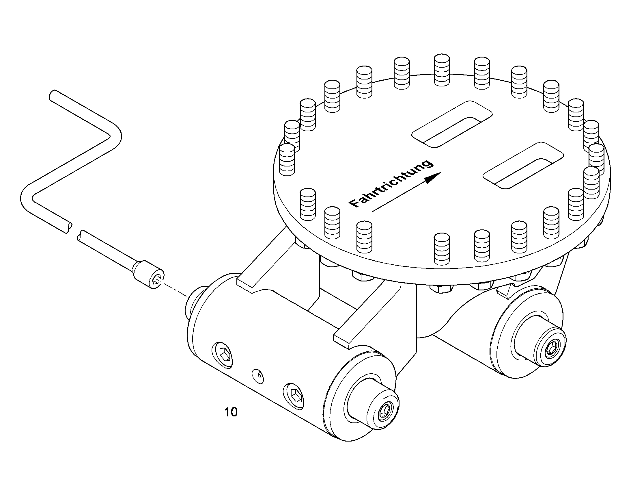 КРЕПЛЕНИЕ БЫСТРОСМЕННОЕ LH-TR-25 9623981 LIEBHERR