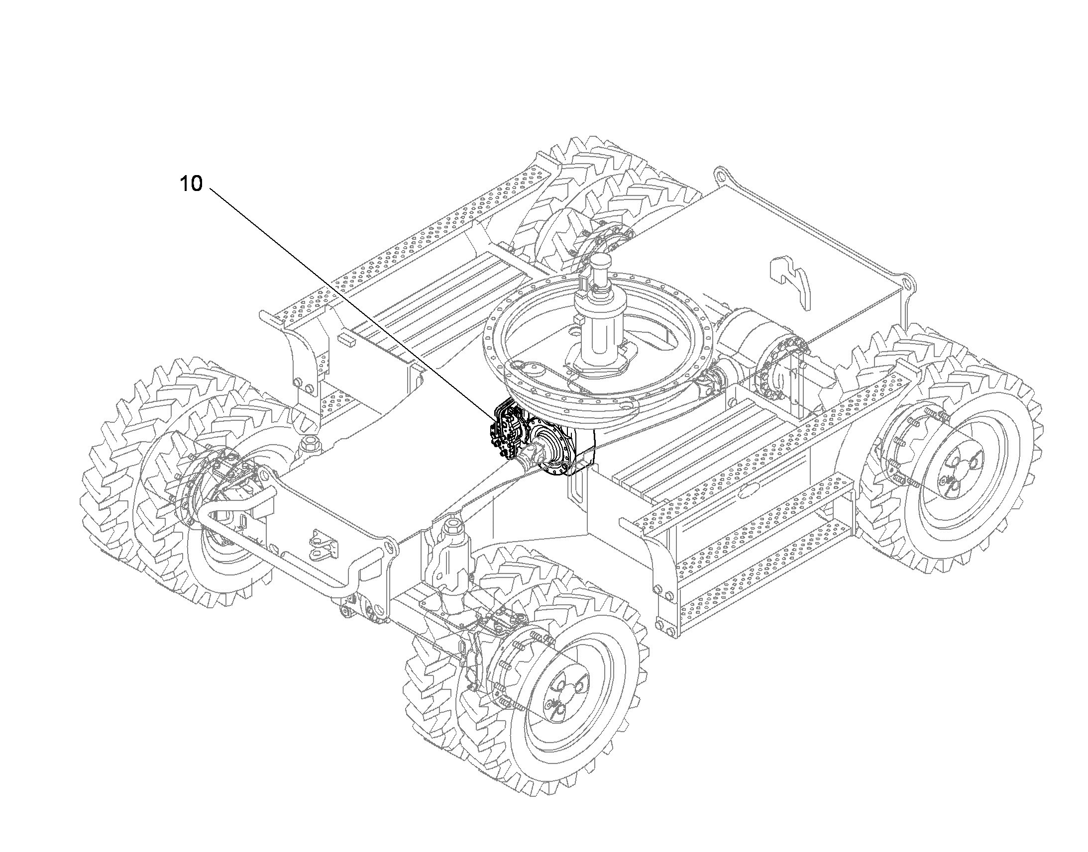 РАЗДАТОЧНАЯ КОРОБКА МОНТАЖ 9626937 LIEBHERR