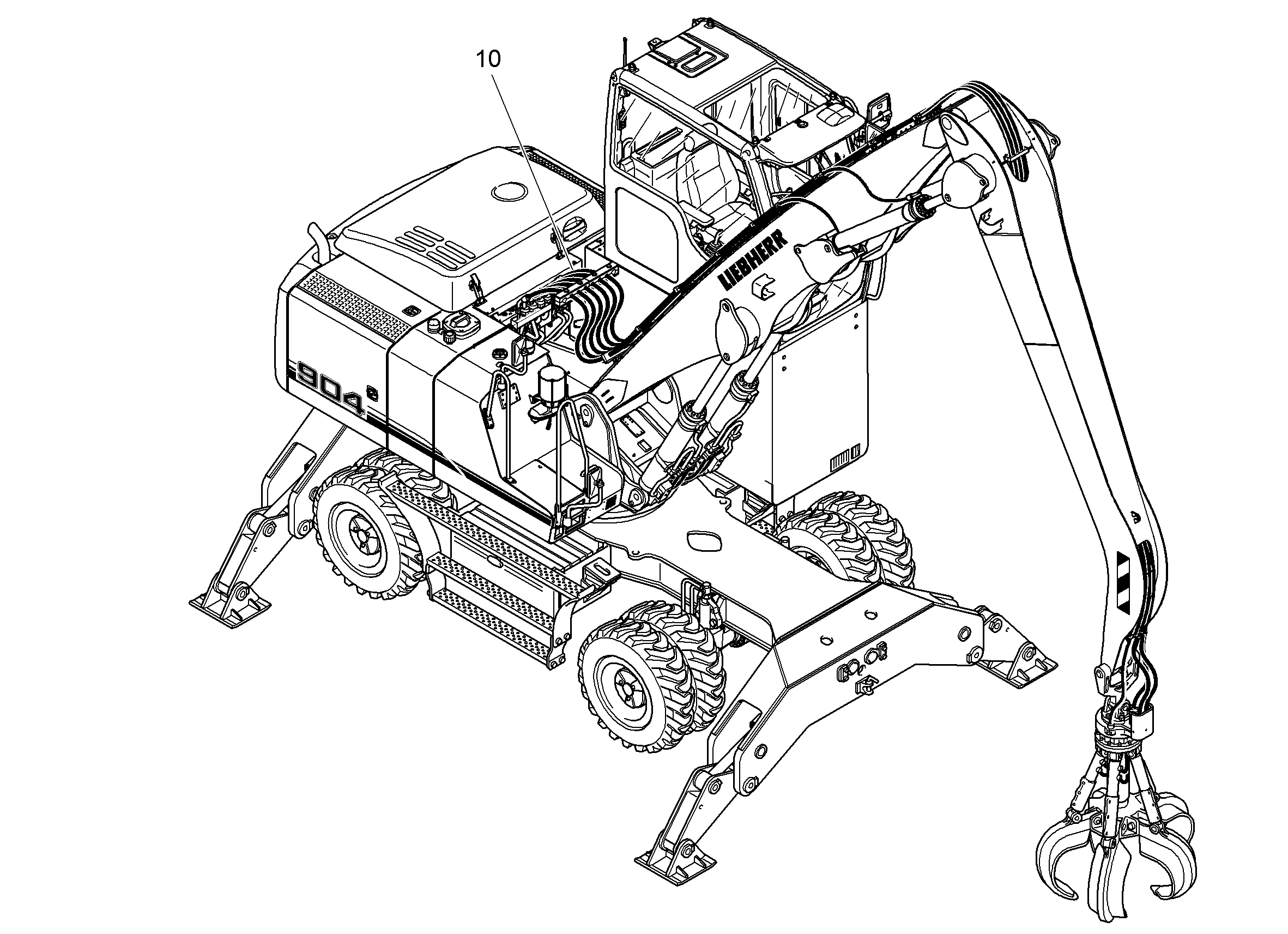 УПР-НИЕ ДЛЯ ПРОМЫШЛ. ОСНАСТКИ 9624893 LIEBHERR