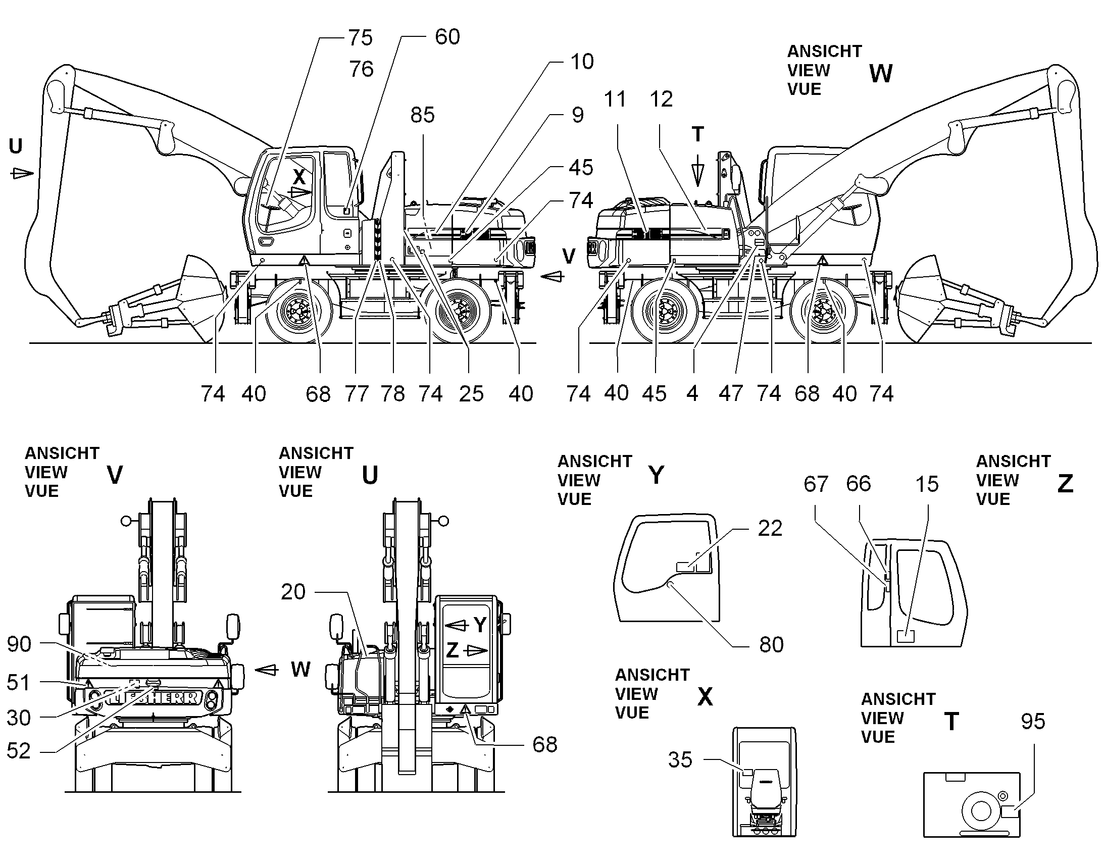 ДОПОЛНЕНИЕ-РЕЖУЩАЯ КОРЗИНА 94016590 LIEBHERR