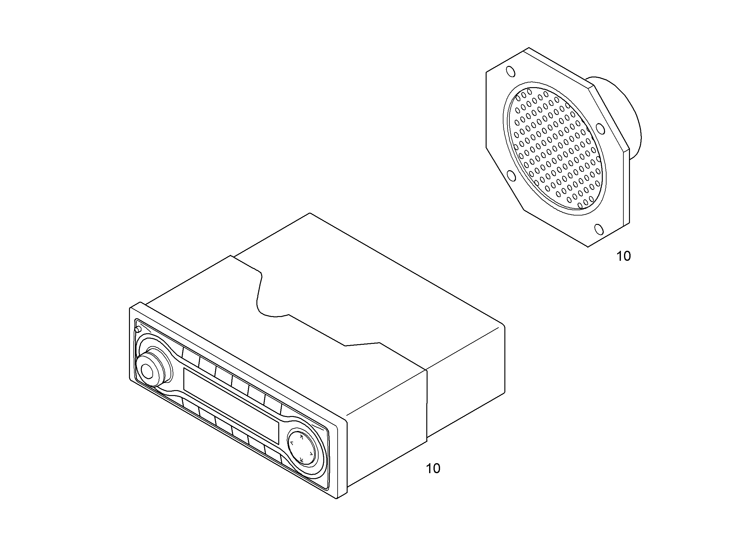 МАГНИТОЛА В СБОРЕ CD/MP3 9623672 LIEBHERR