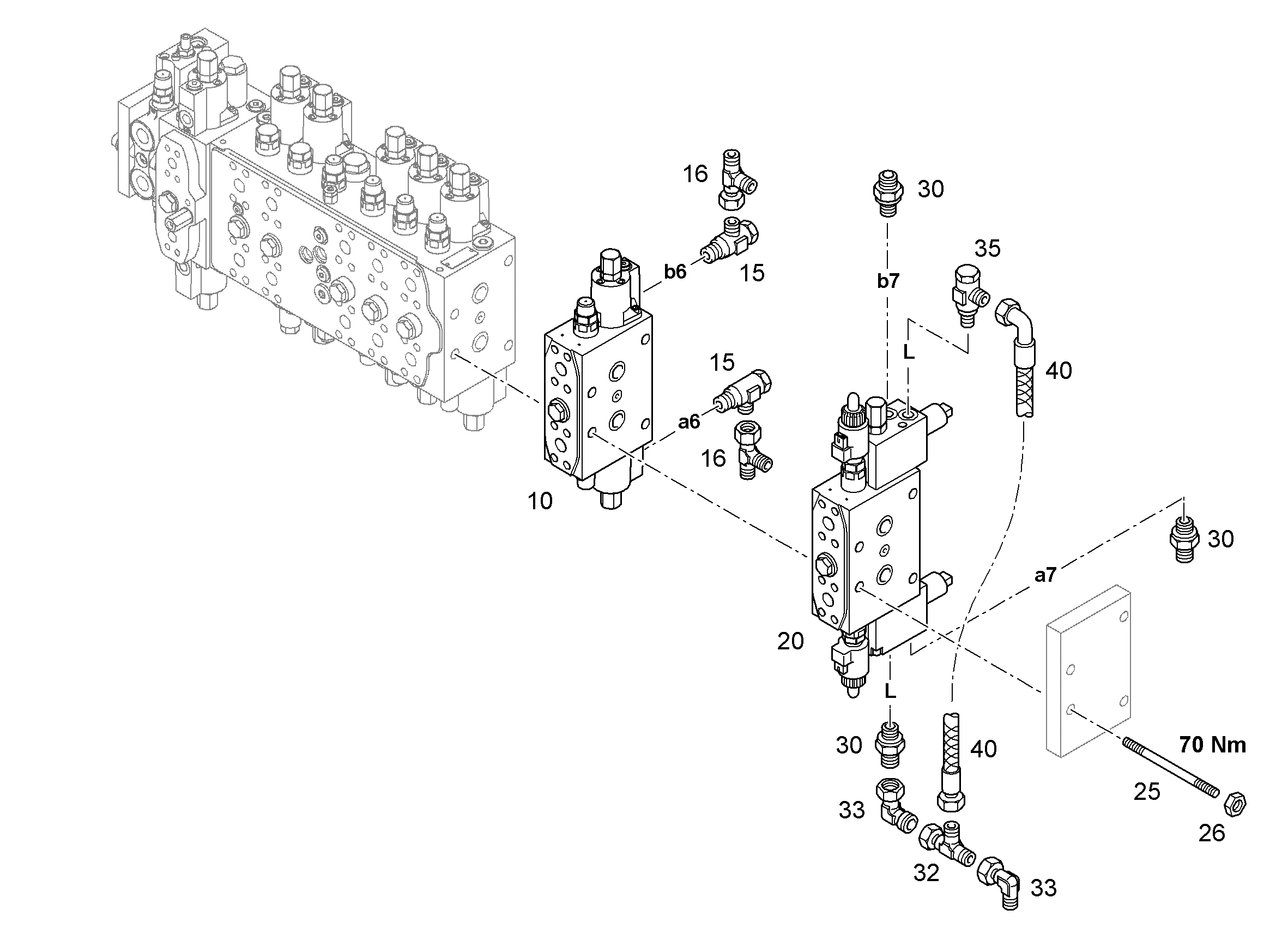 БЛОК УПРАВЛЕНИЯ 10333830 LIEBHERR