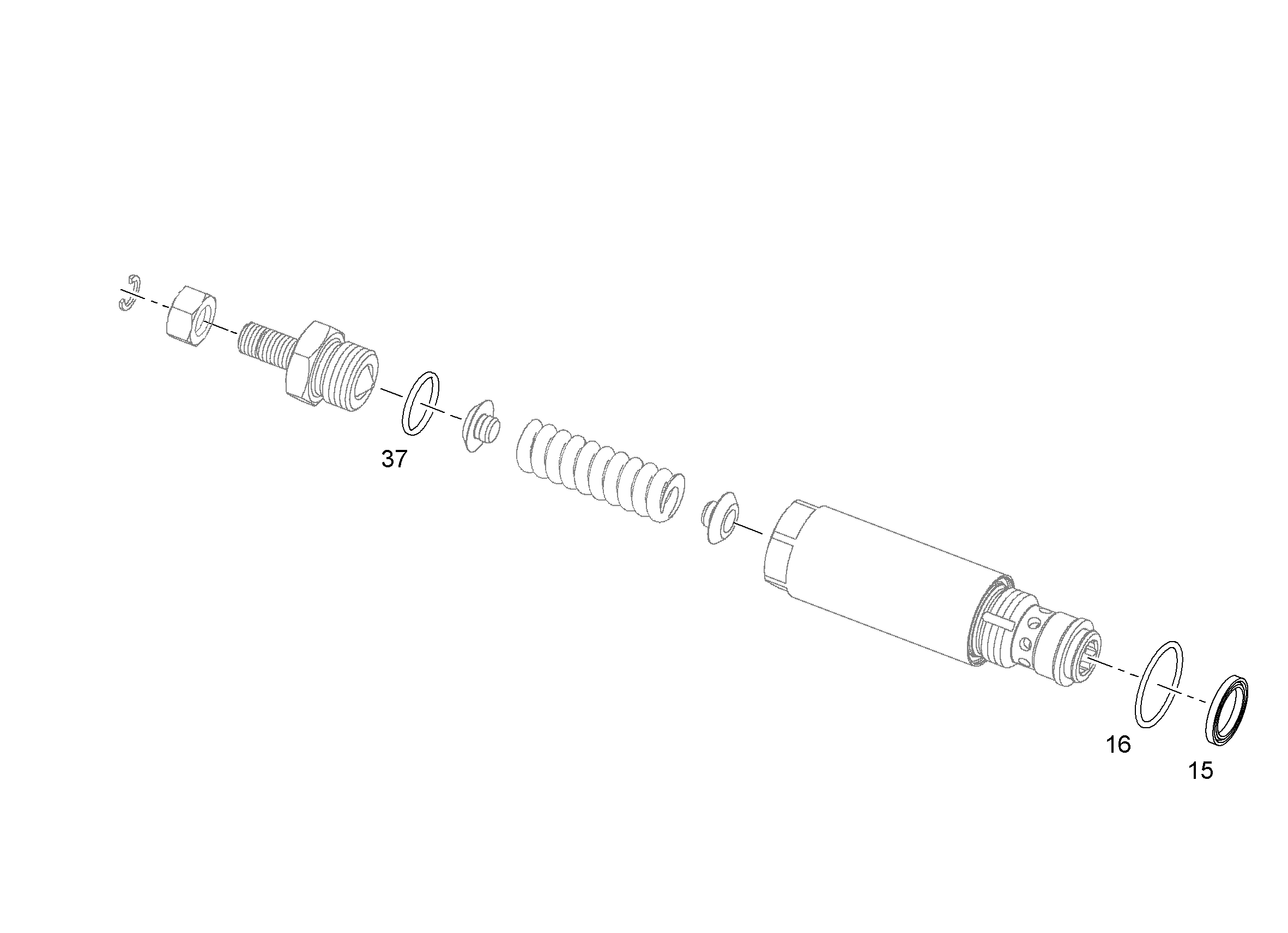 ПРОКЛАДКА 16,1X22,1X2,5 10356116 LIEBHERR