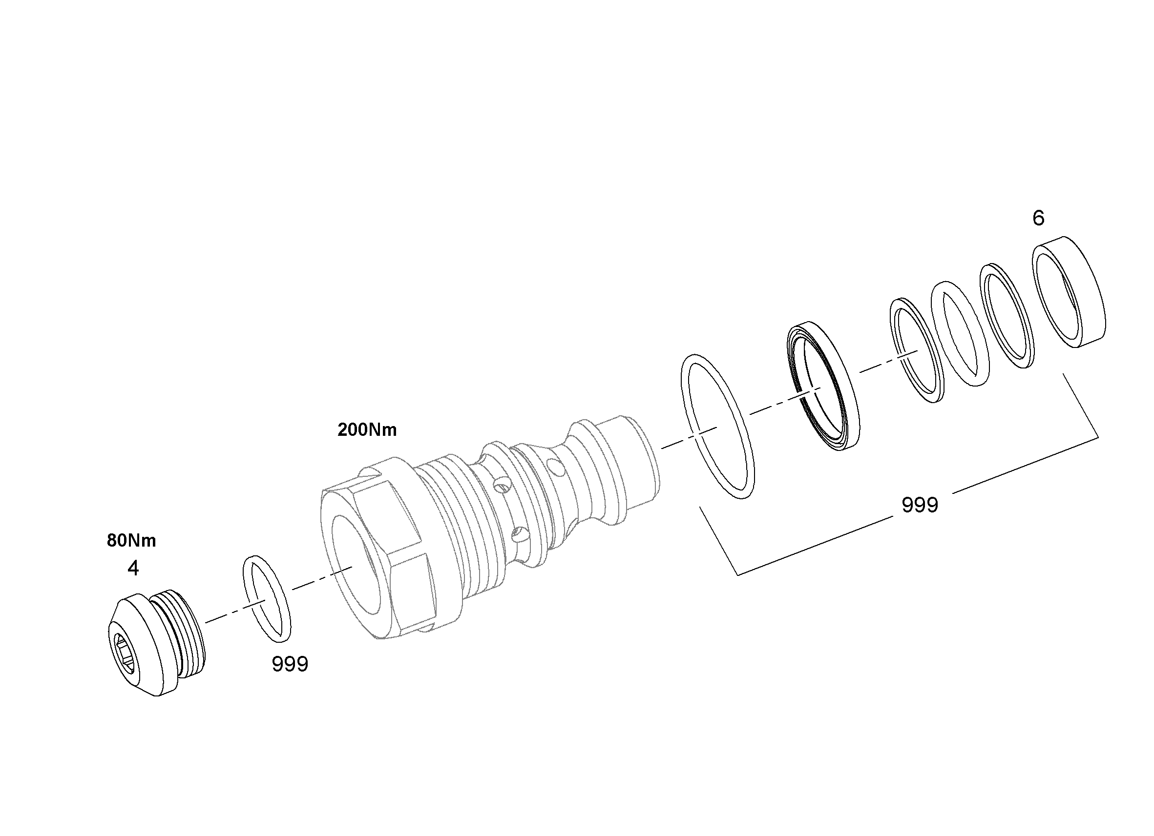 ЗАГЛУШКА РЕЗЬБОВАЯ 10356117 LIEBHERR
