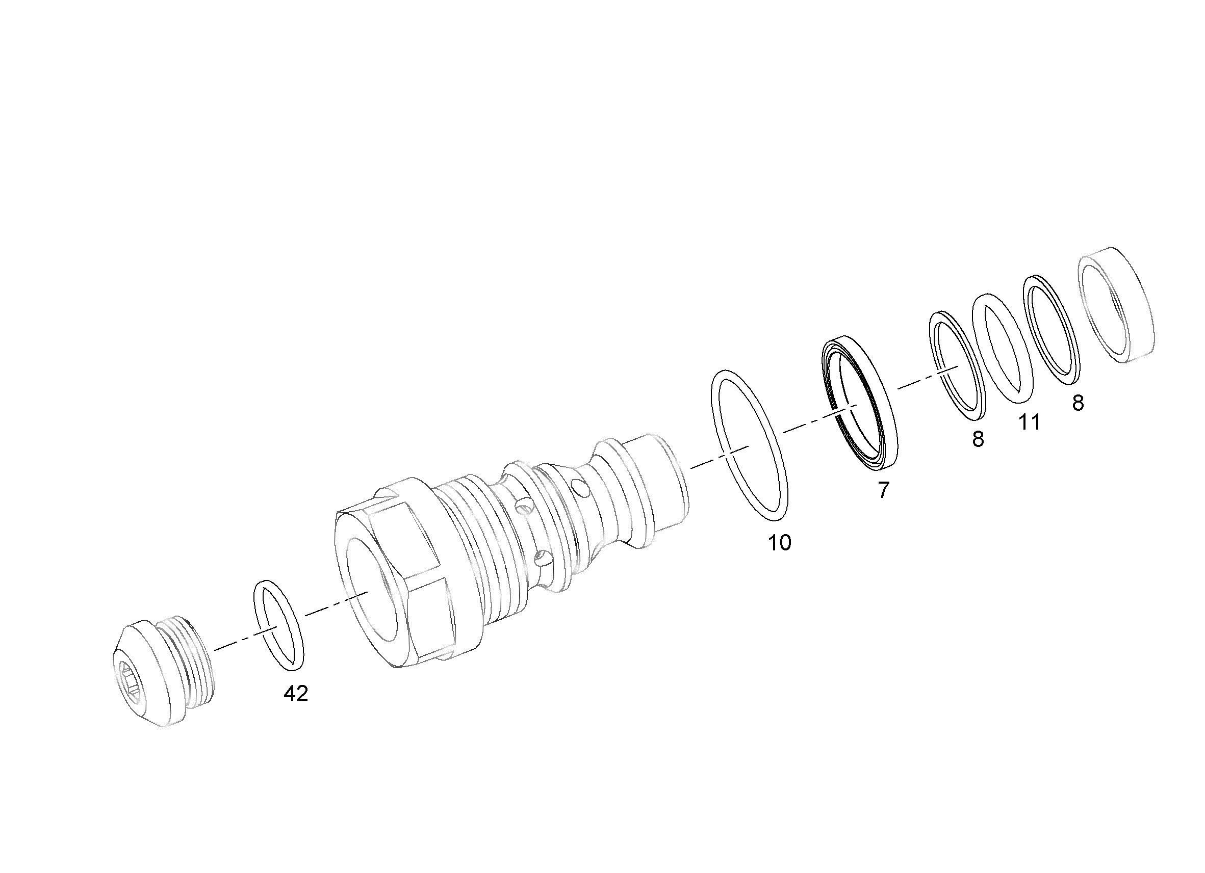 ЗАЩИТНОЕ КОЛЬЦО 20,6/2,2X1,0 10356121 LIEBHERR