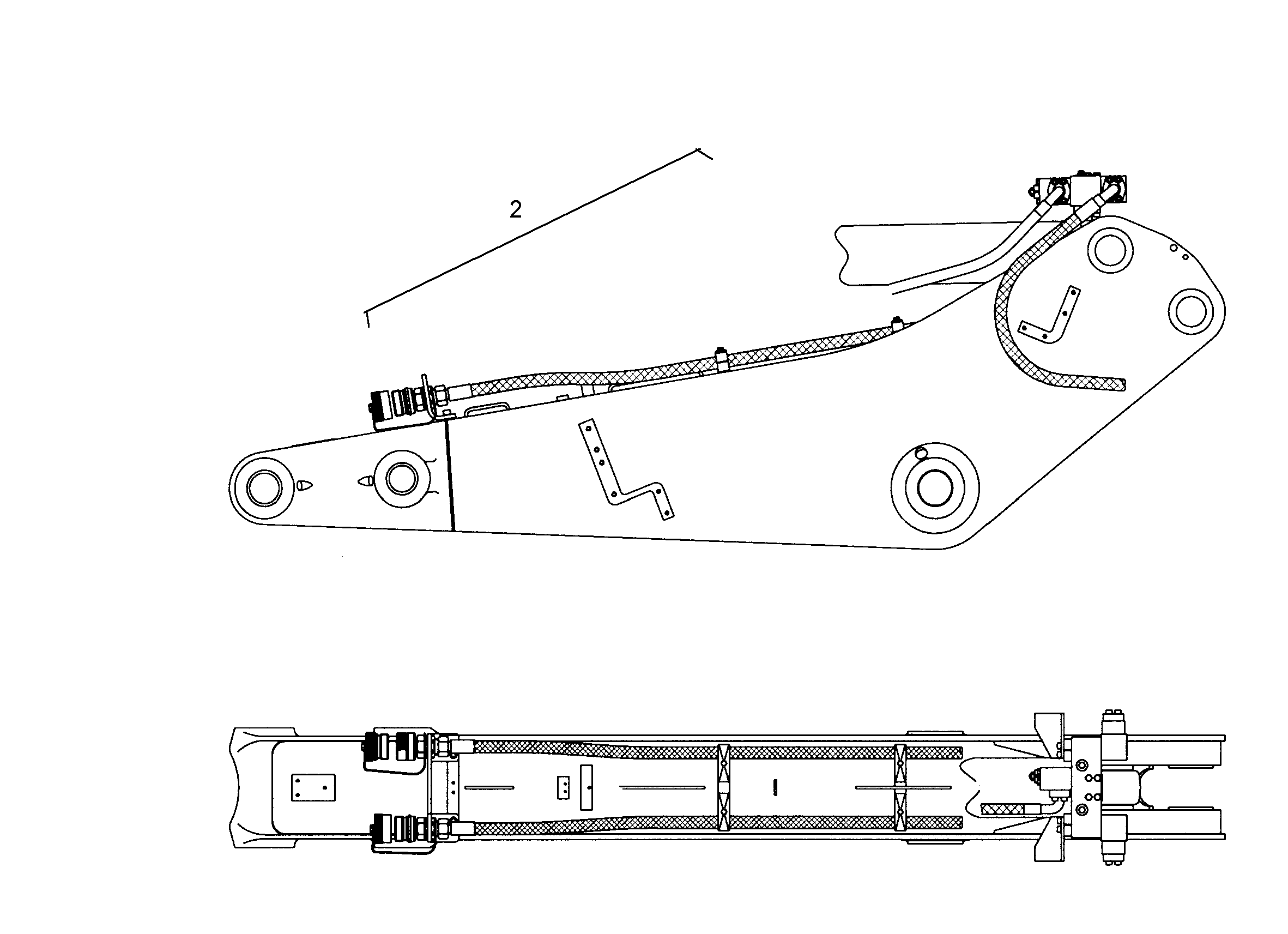 ПРОВОДКА ПРИВОД ГРЕЙФЕРА 9867262 LIEBHERR