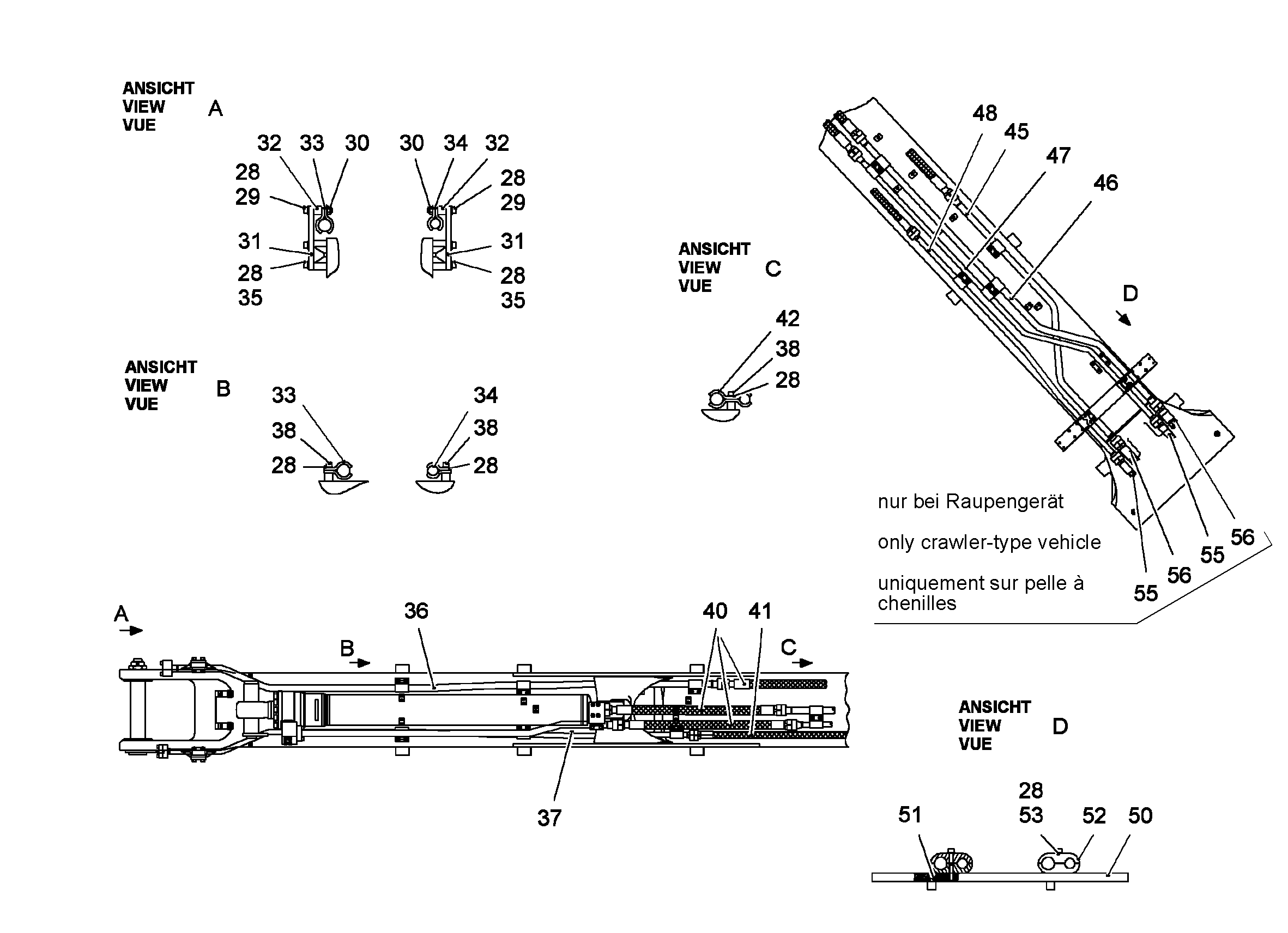 ПРОВОДКА МОНТАЖНЫЙ НАБОР AHS 9614757 LIEBHERR