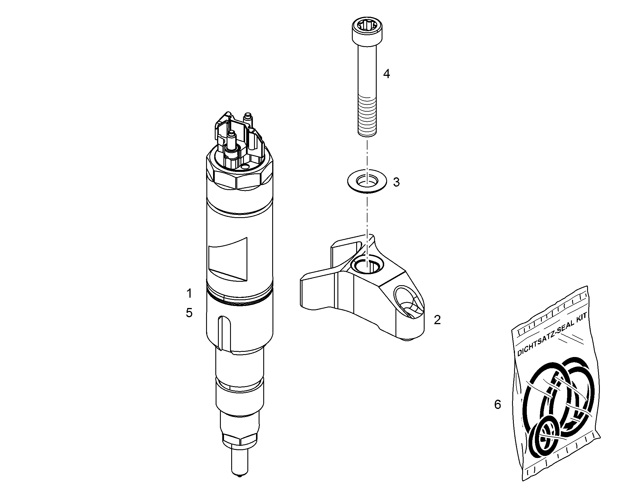 РЕМОНТНЫЙ КОМПЛЕКТ КОЛПАКА 1100ML 10152875 LIEBHERR