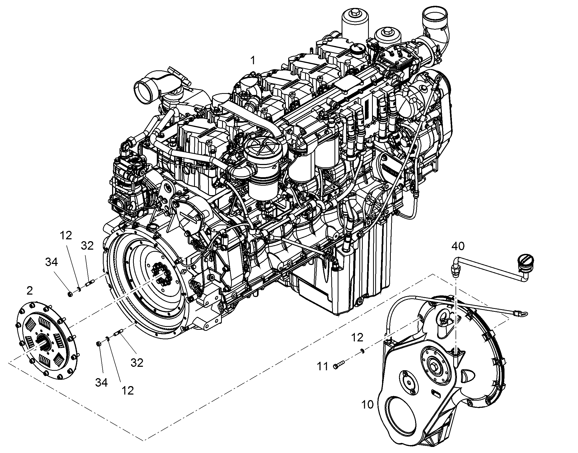КОРОБКА НАСОСА РАЗДАТОЧНАЯ 11416533 LIEBHERR
