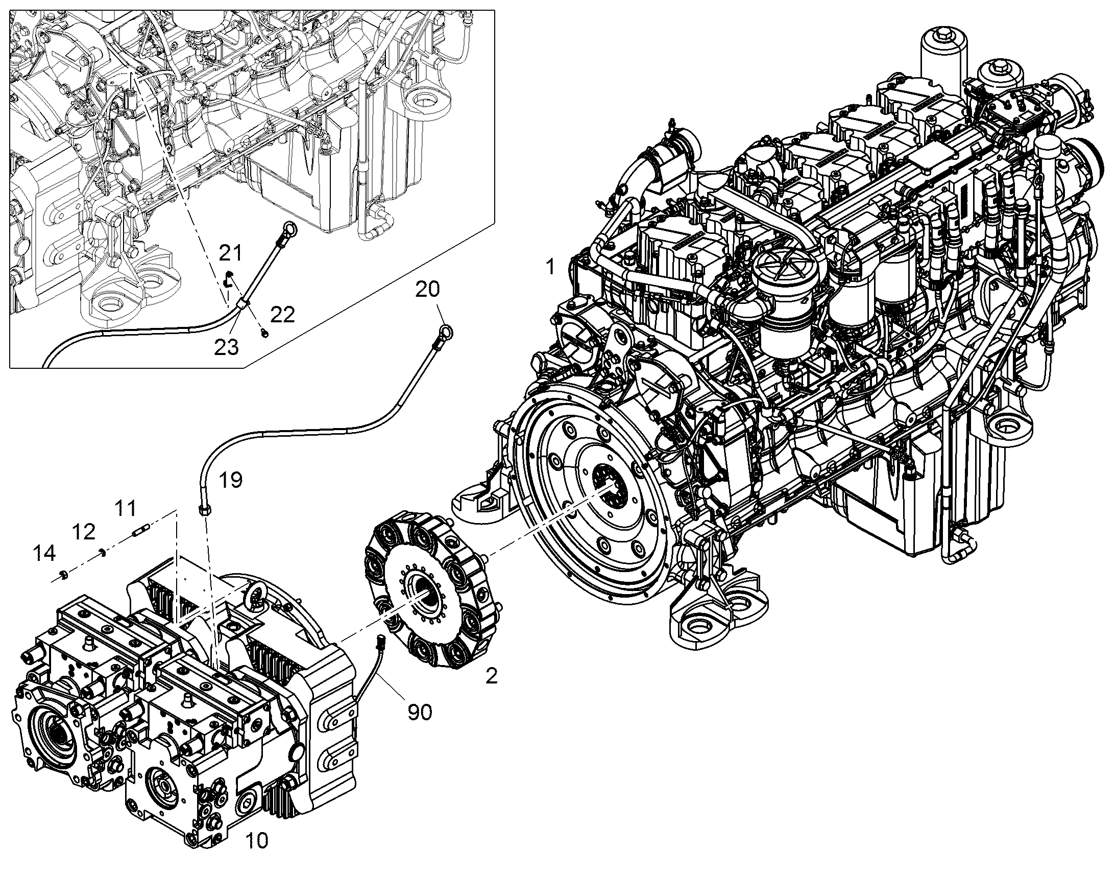 АГРЕГАТ МНОГОКОНТУРНЫЙ 10145662 LIEBHERR