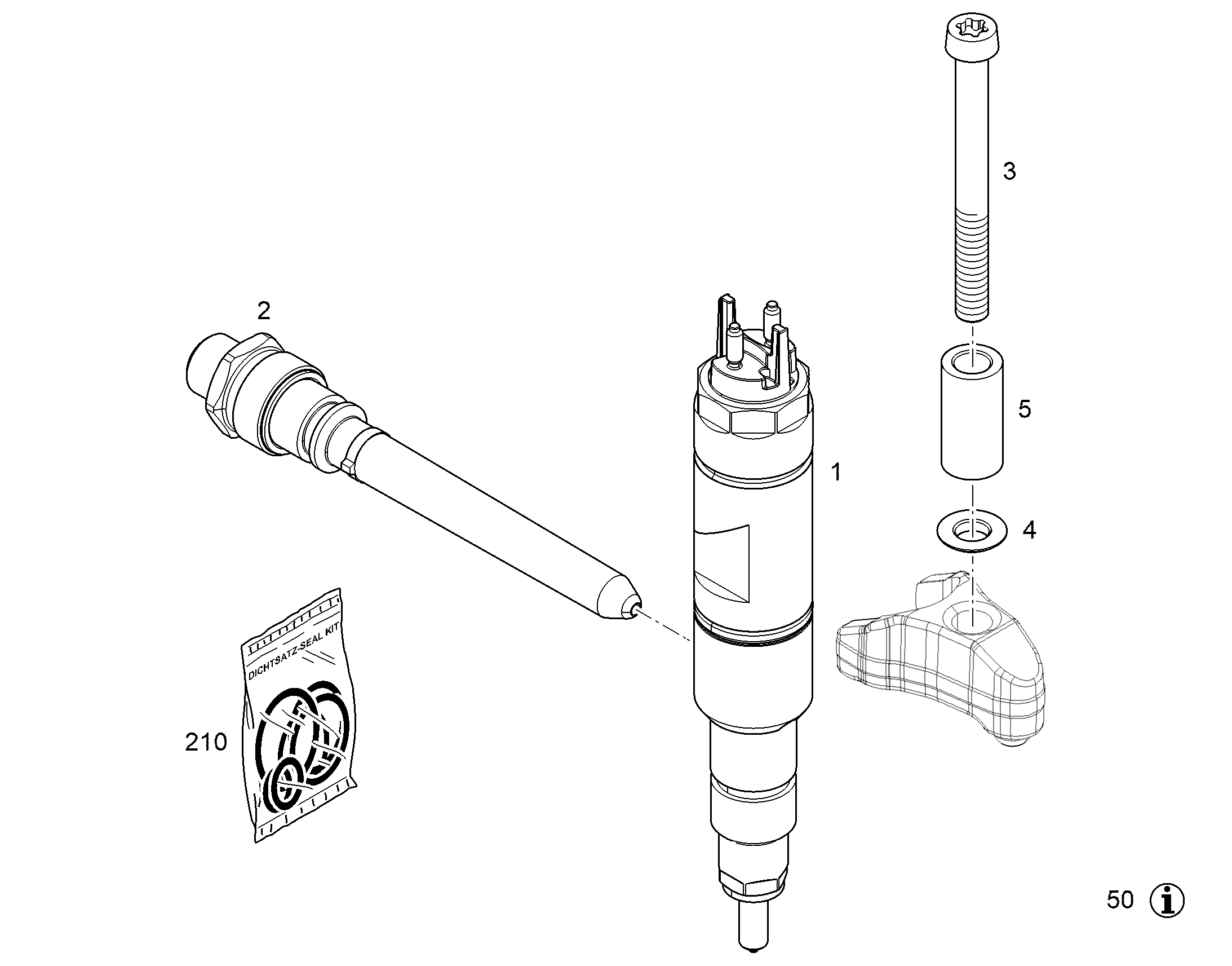ИНЖЕКТОР 12423002 LIEBHERR