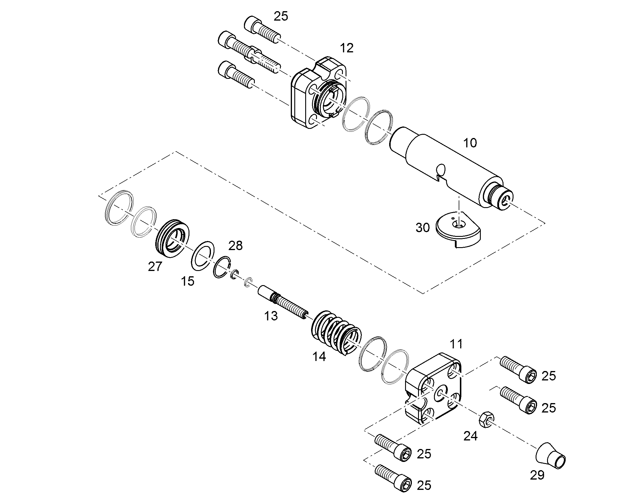 ПОРШЕНЬ РЕГУЛИРУЮЩИЙ NG 150 9072169 LIEBHERR