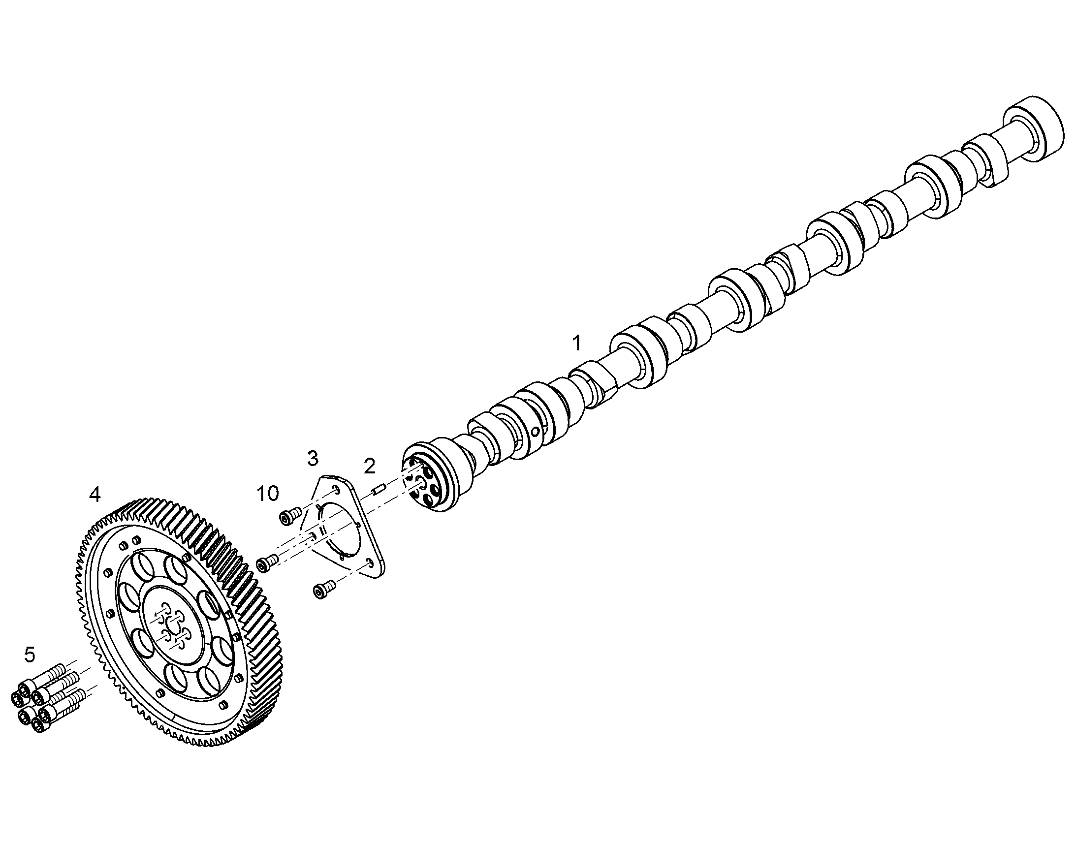ШЕСТЕРНЯ ВЕДОМАЯ 12478836 LIEBHERR