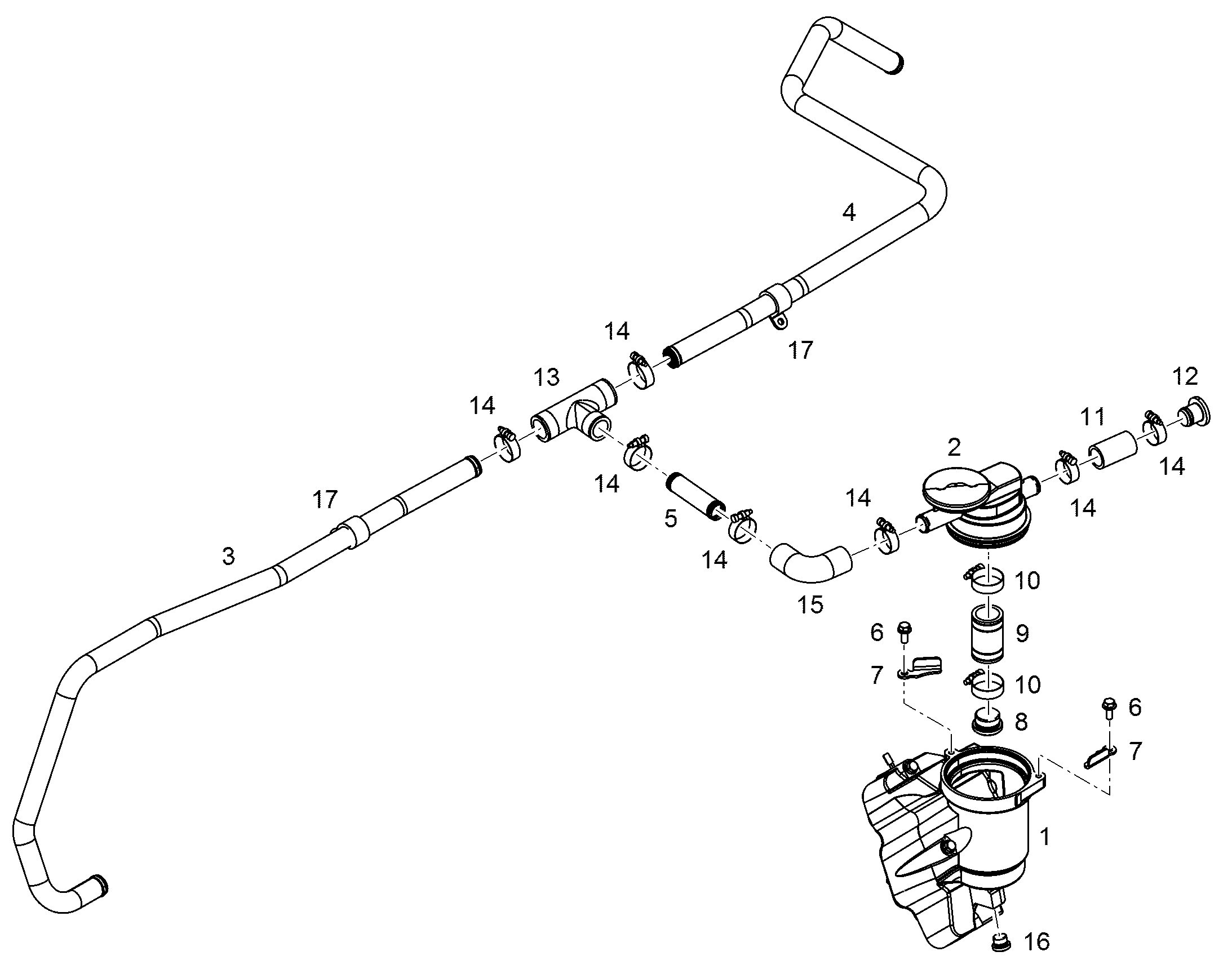 МАСЛООТДЕЛИТЕЛЬ OEL 12476952 LIEBHERR