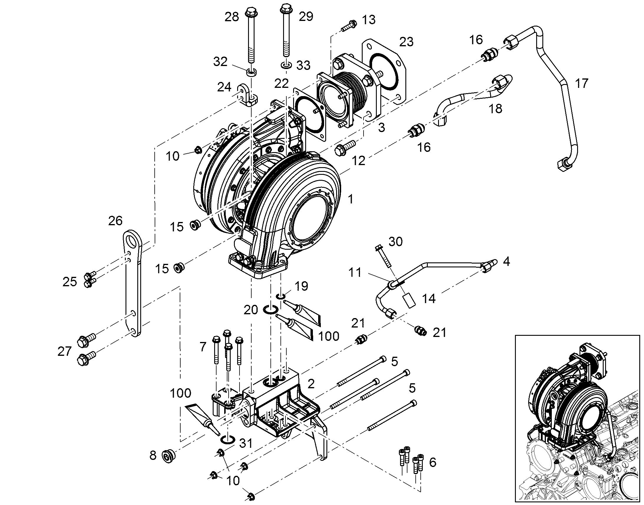 ЗАГЛУШКА РЕЗЬБОВАЯ M22X1,5 OR-FKM 12694465 LIEBHERR
