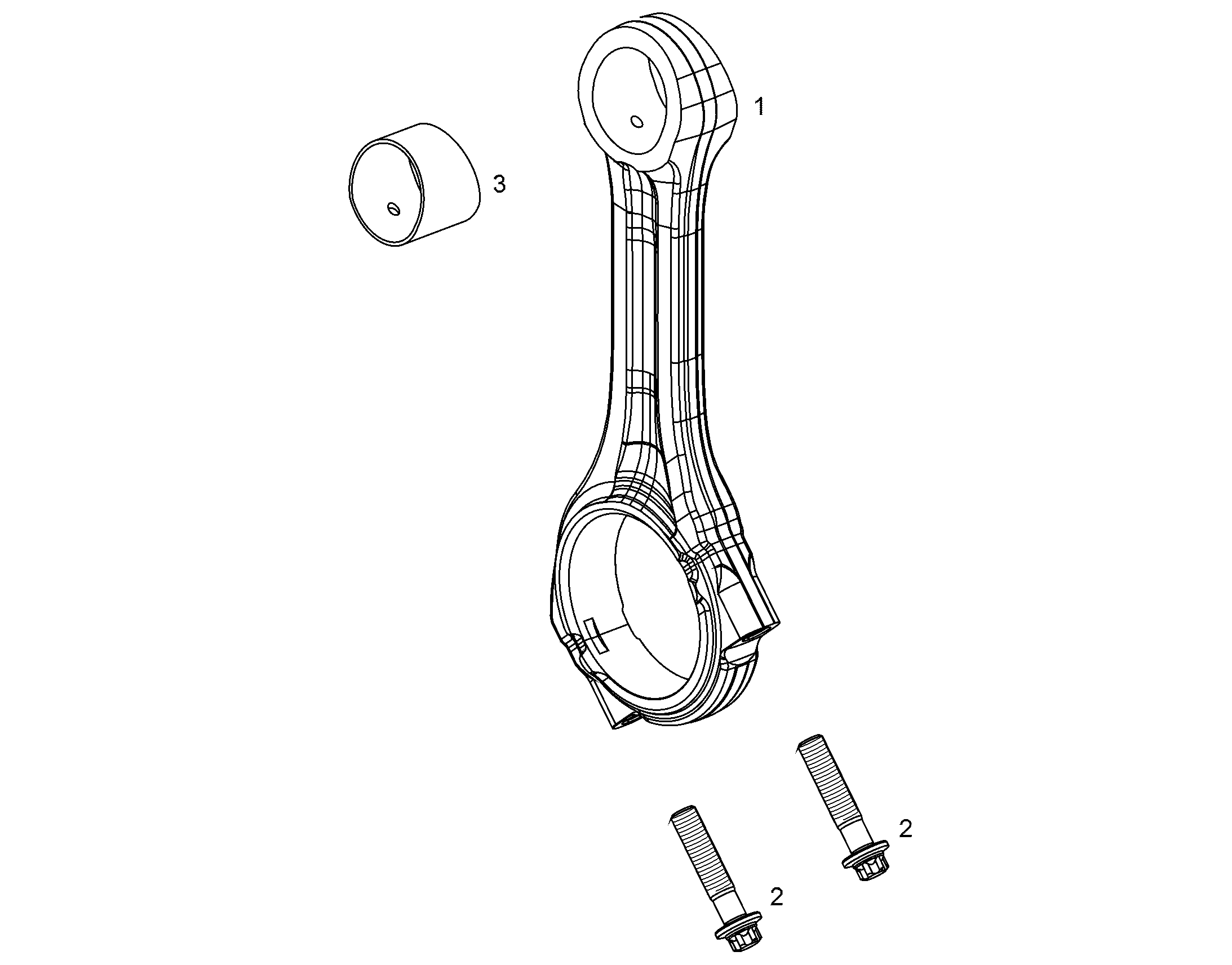 ШАТУН 12585723 LIEBHERR