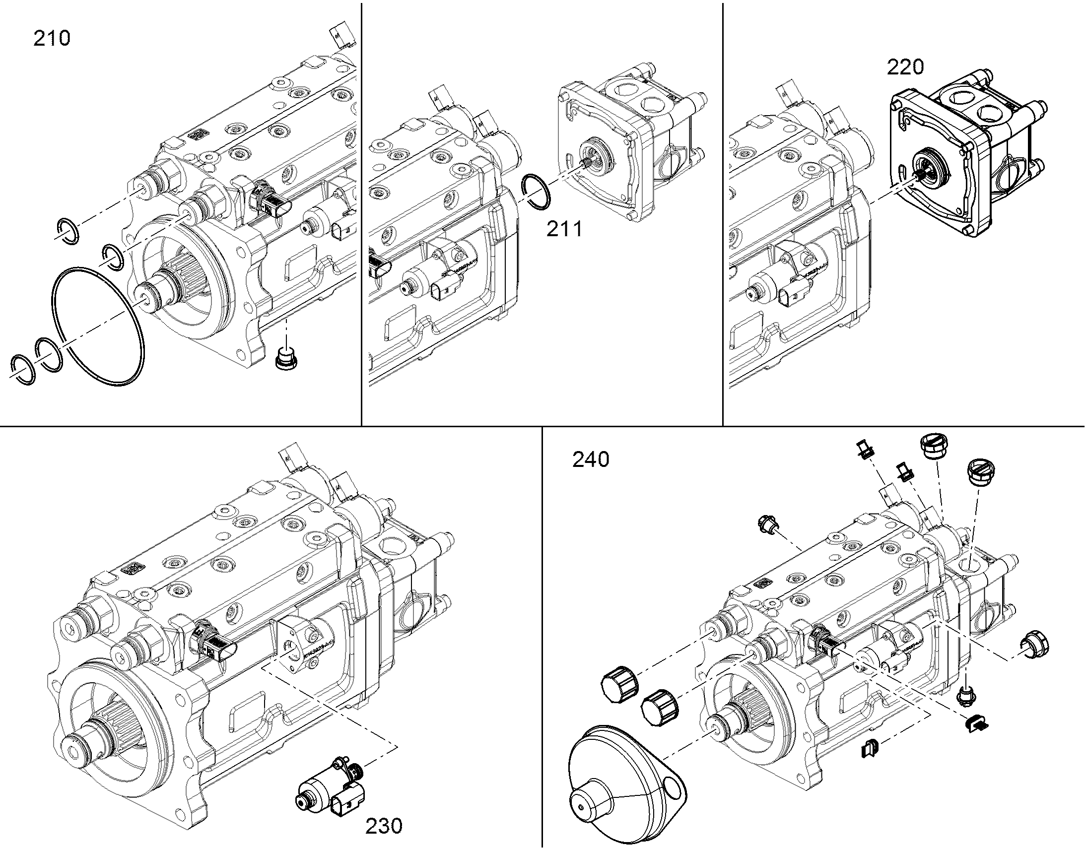 ЗАЩИТНЫЙ КОЛПАК НАБОР 12548945 LIEBHERR