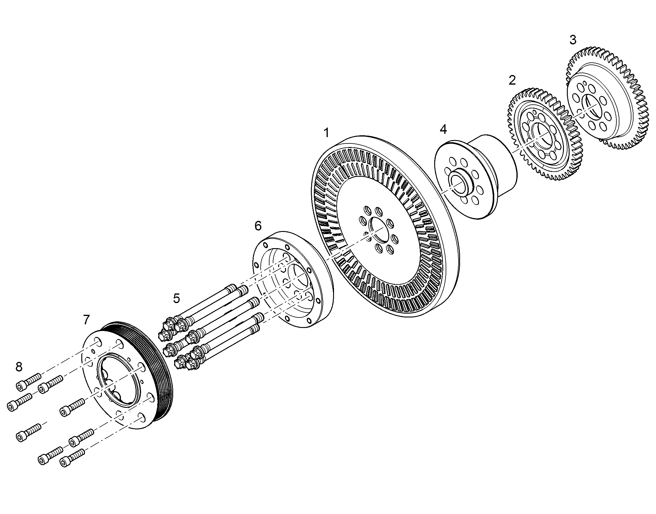РАСПОРКА 12494985 LIEBHERR