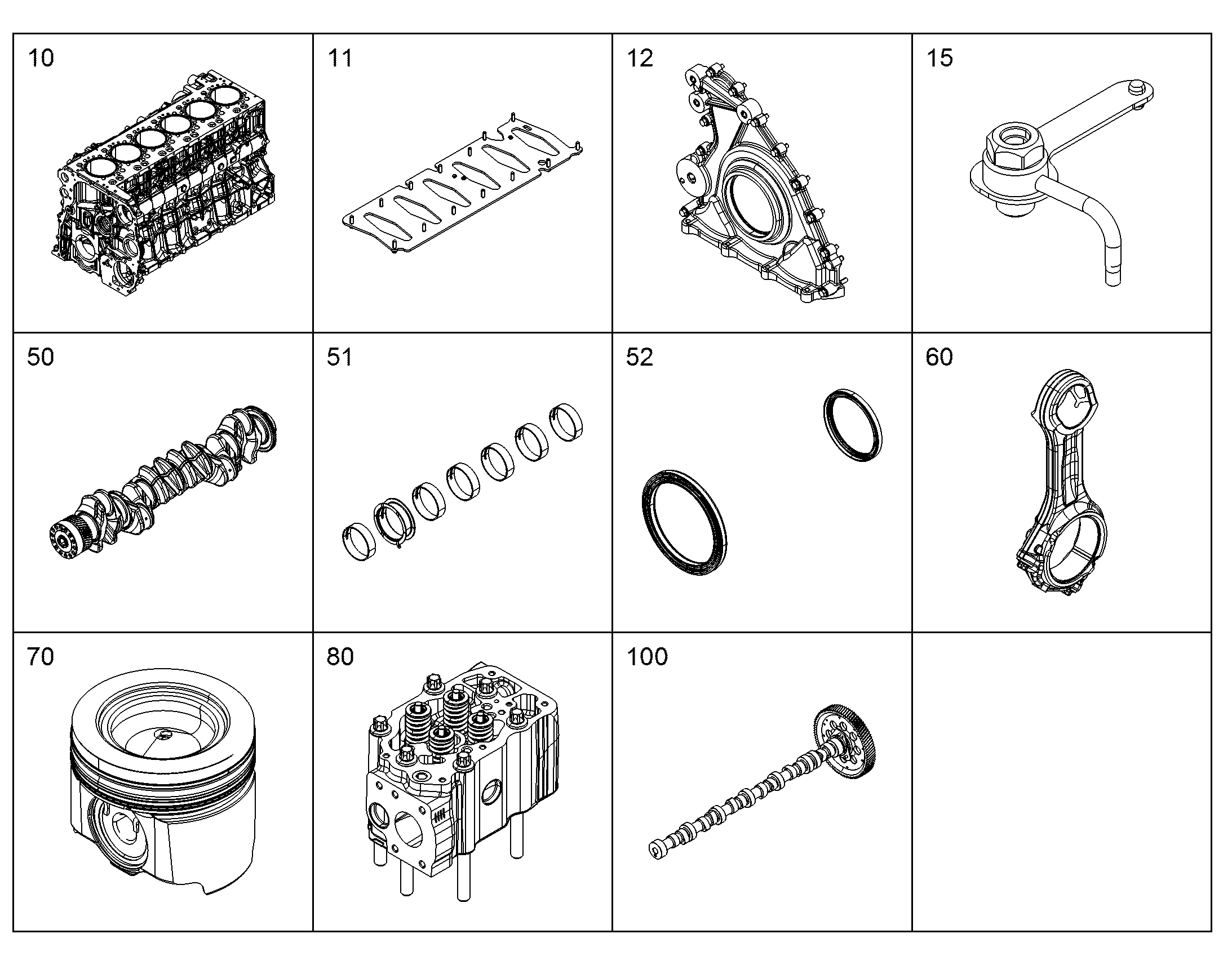 ШАТУН 12584642 LIEBHERR