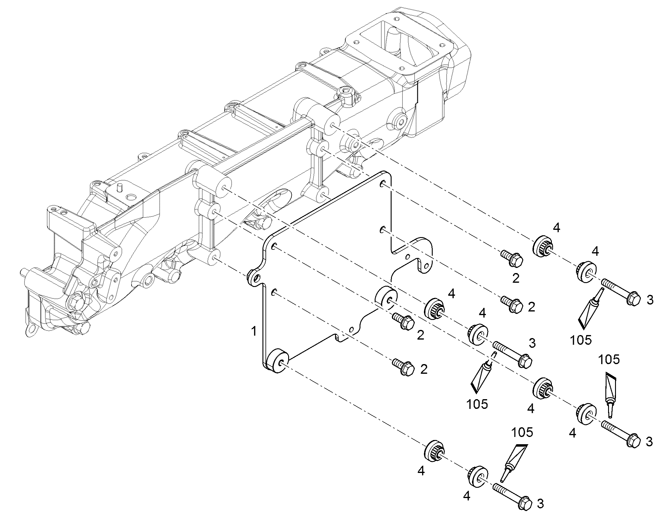 ХОМУТ 12823951 LIEBHERR