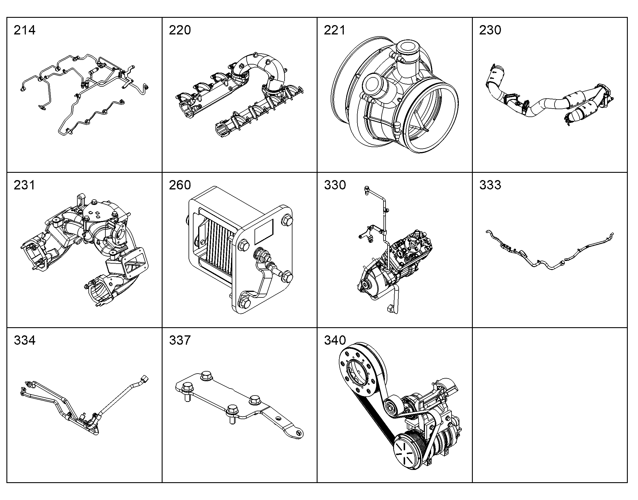 ЛИНИЯ СОЕДИНИТЕЛЬНАЯ, МОНТАЖ 12421642 LIEBHERR