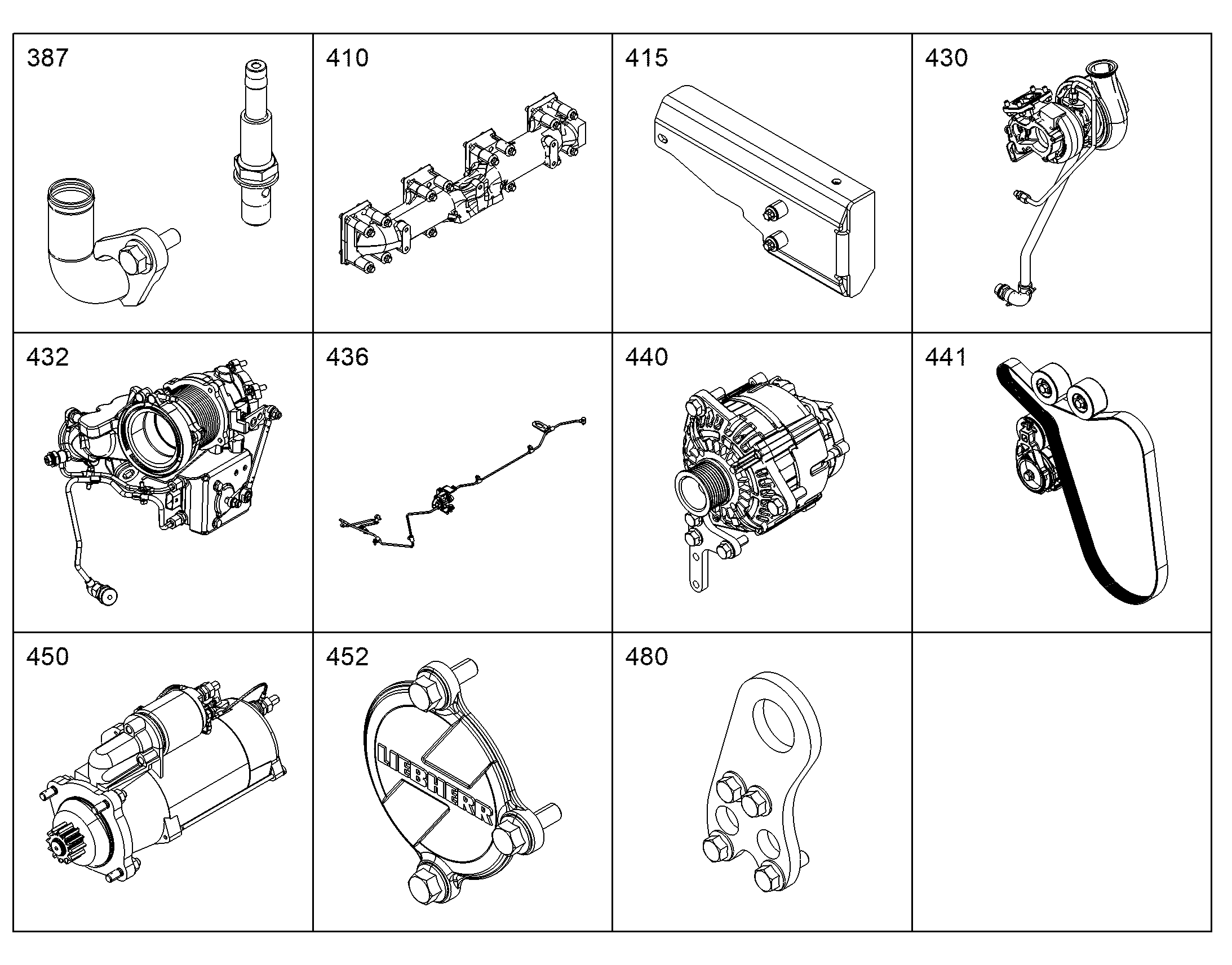 КЛАПАН ИМПУЛЬСНЫЙ 11420633 LIEBHERR