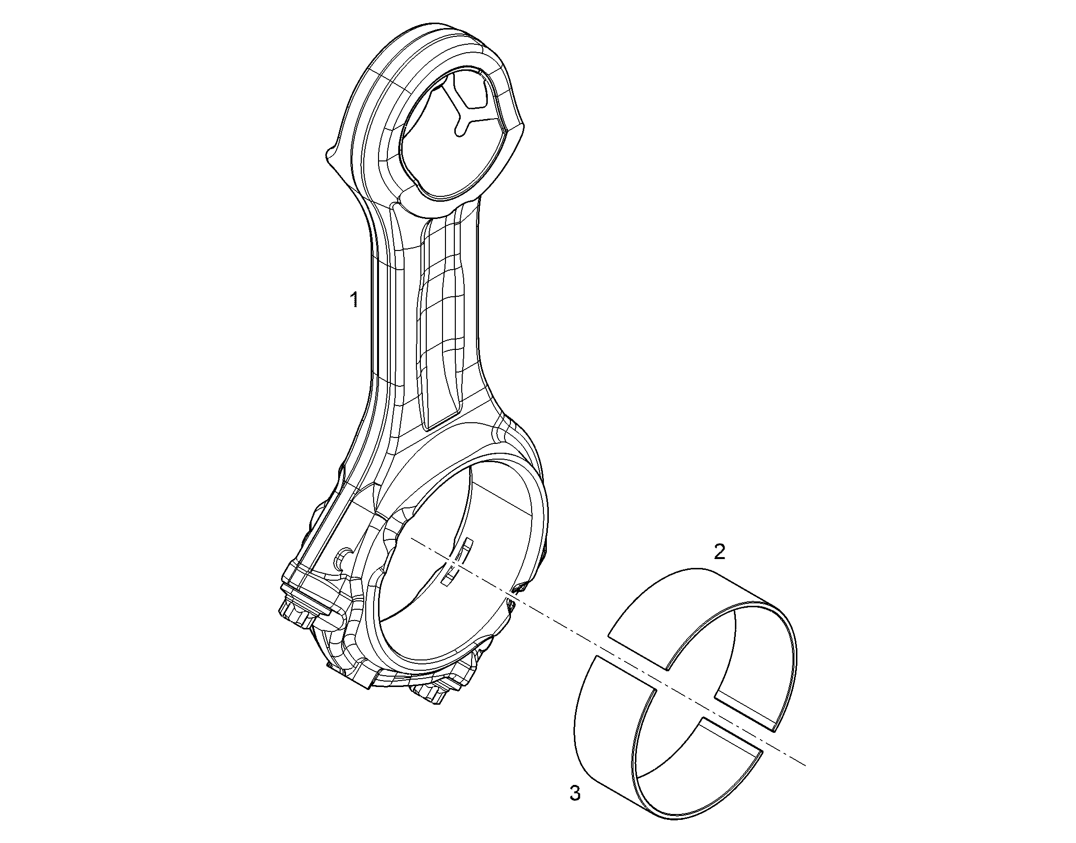 ШАТУН 12479449 LIEBHERR