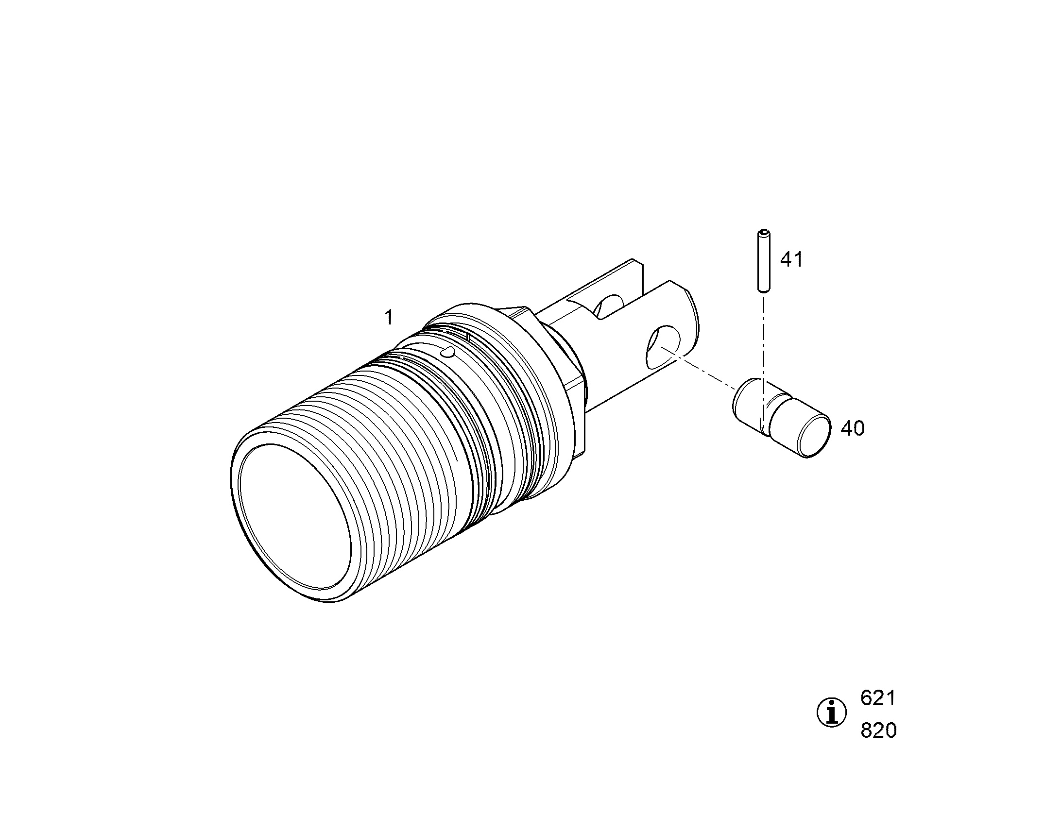 REGEL PISTON PRE-ASS. NG 140 (D) 12866138 LIEBHERR
