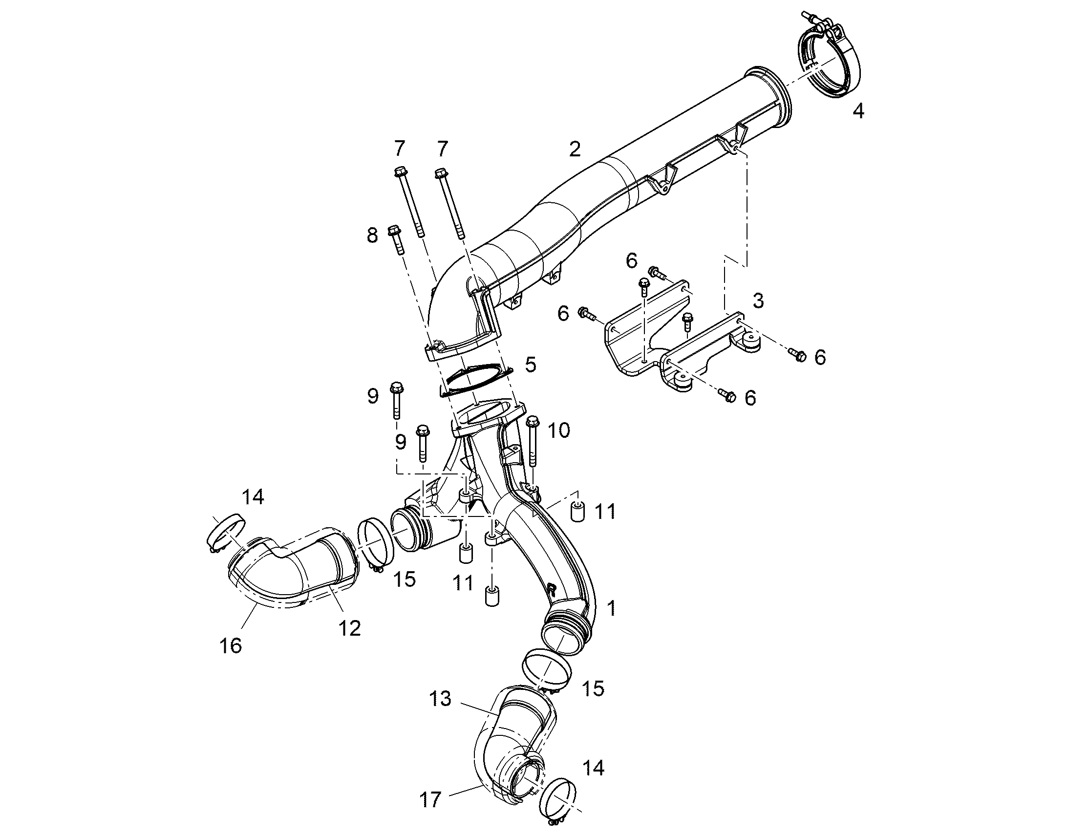 МУФТА РЕЗИНОВАЯ 12866331 LIEBHERR