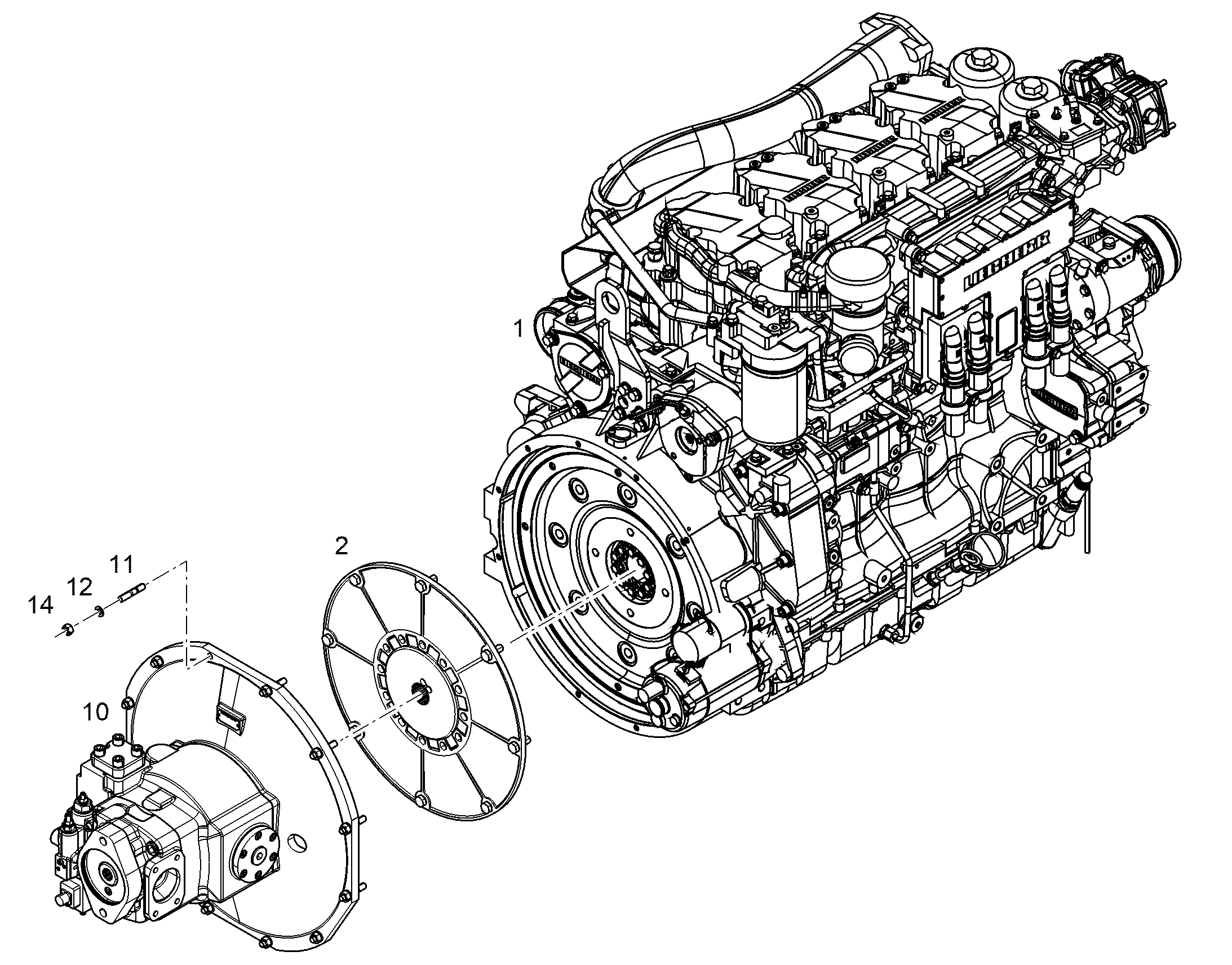 СОЕДИНЕНИЕ 10154971 LIEBHERR
