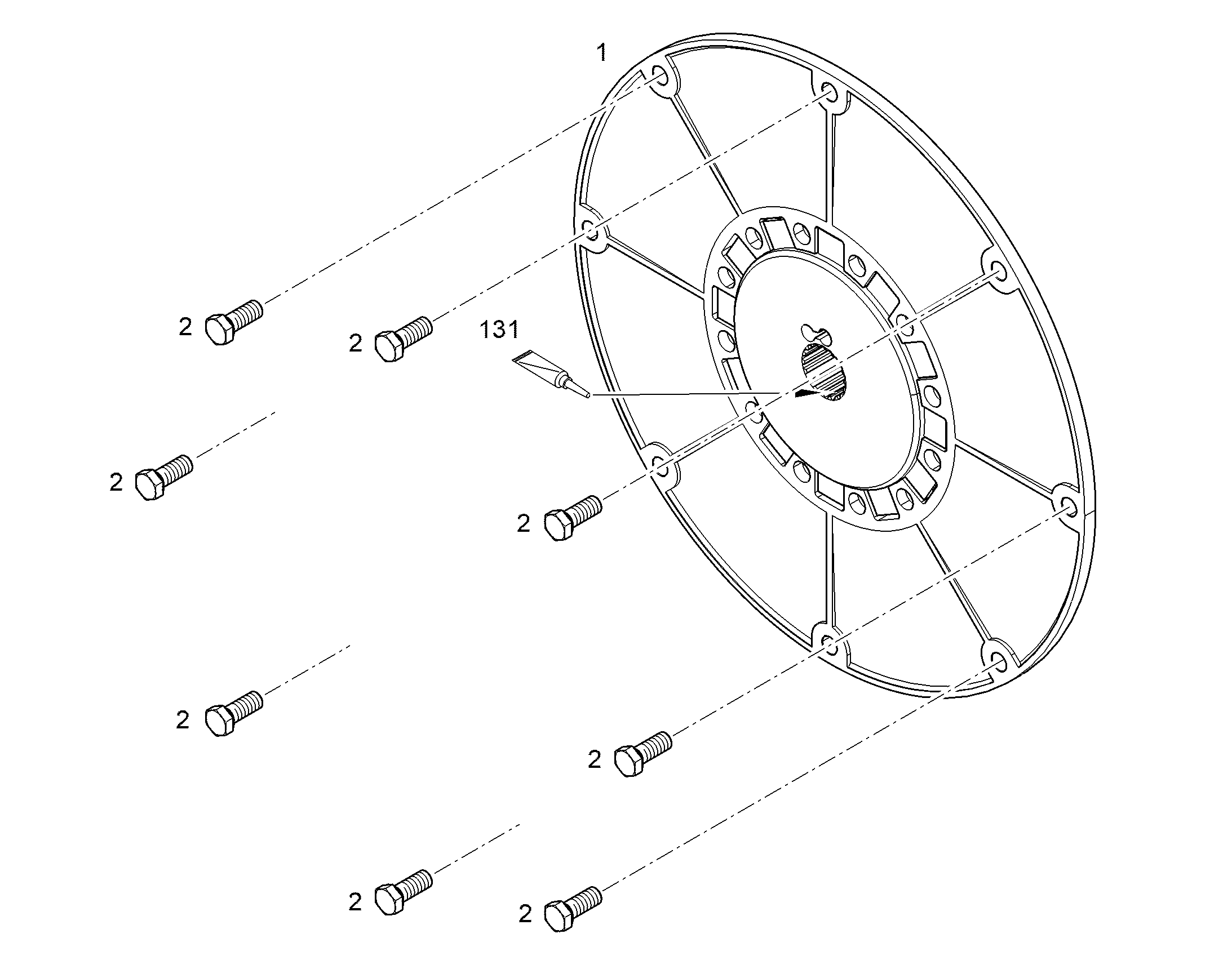 СЦЕПЛЕНИЕ 10154976 LIEBHERR