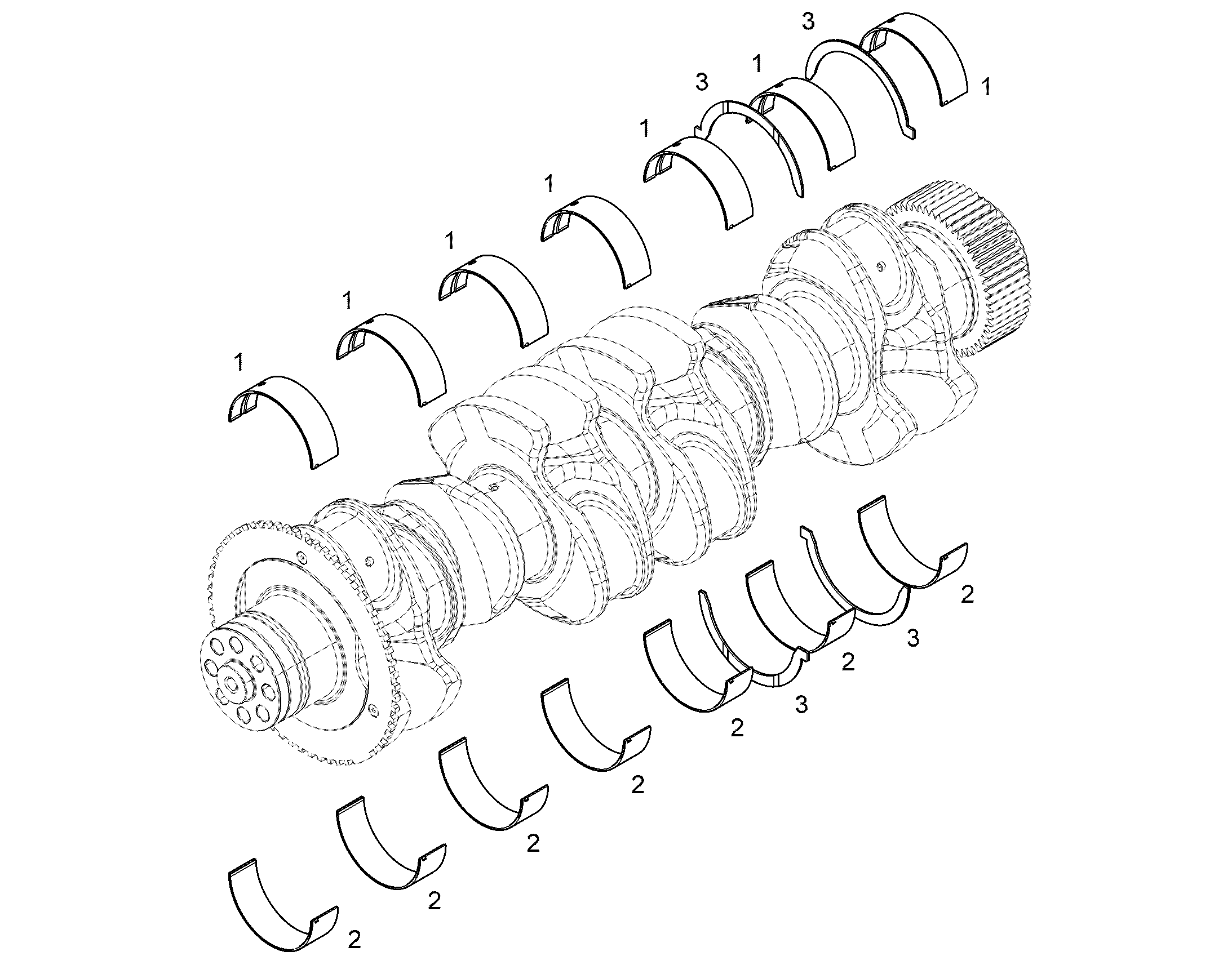 КОРЕННОЙ ПОДШИПНИК 11419224 LIEBHERR