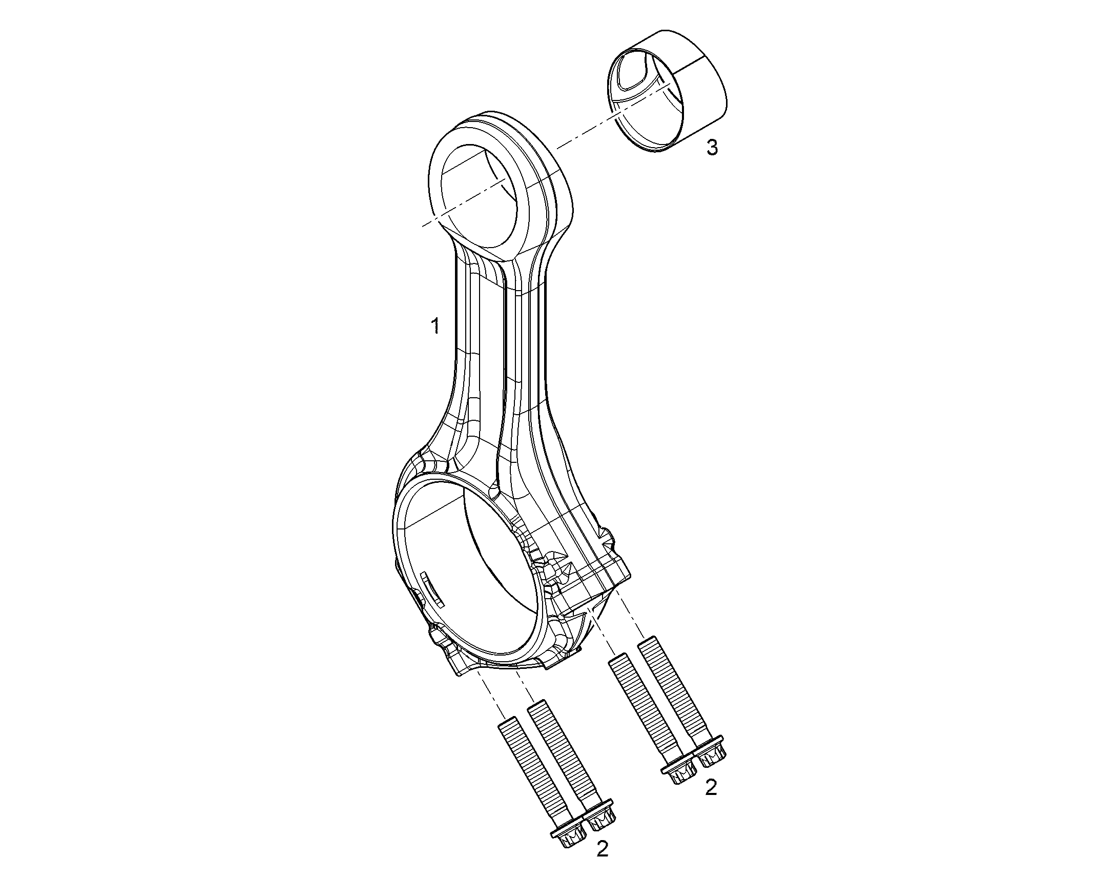 ШАТУН 12543334 LIEBHERR