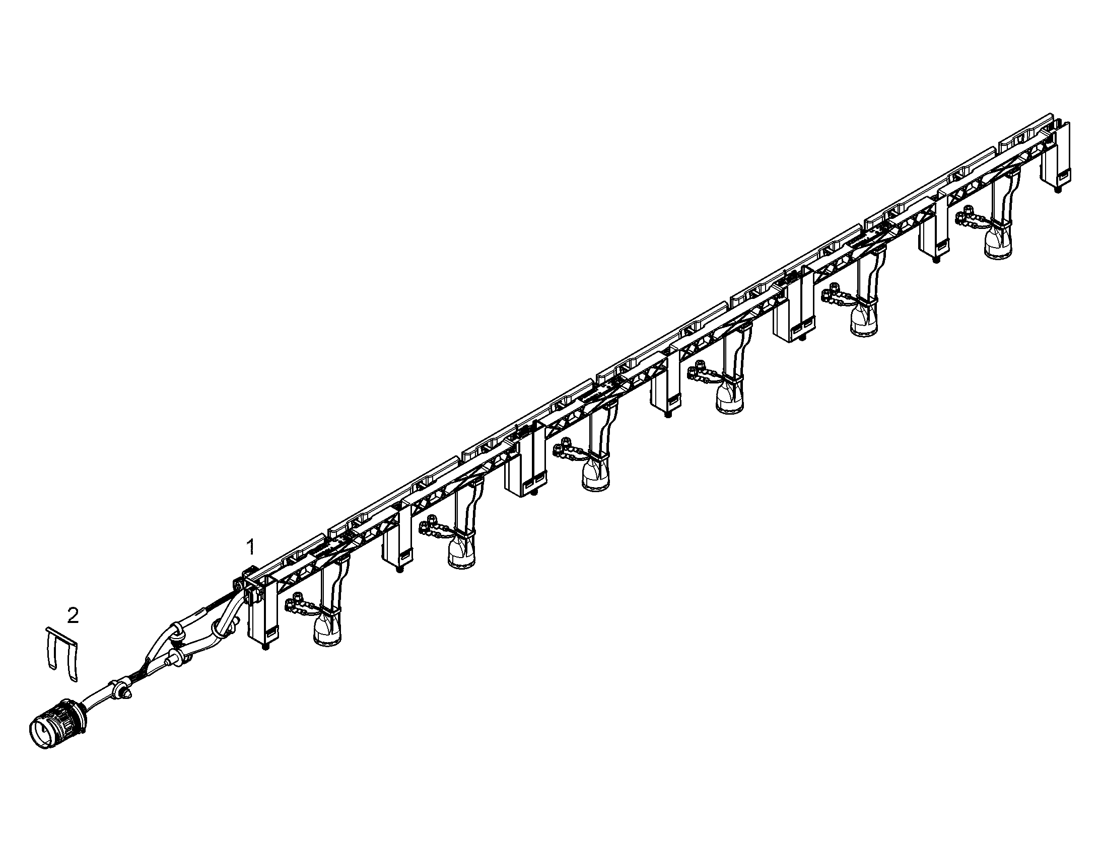 ПРУЖИННЫЙ ЗАЖИМ 12211398 LIEBHERR