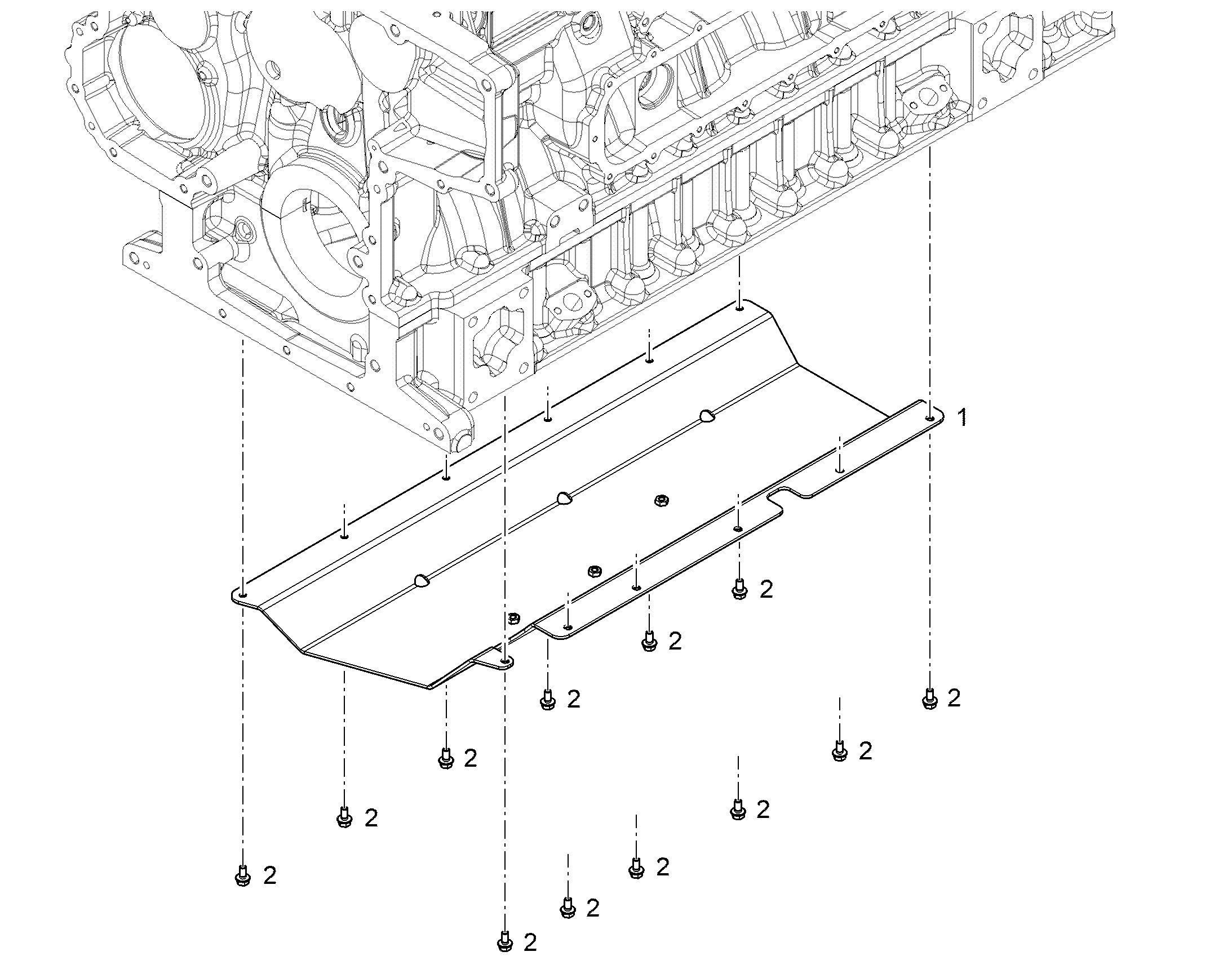 ПОДДОН 12503974 LIEBHERR