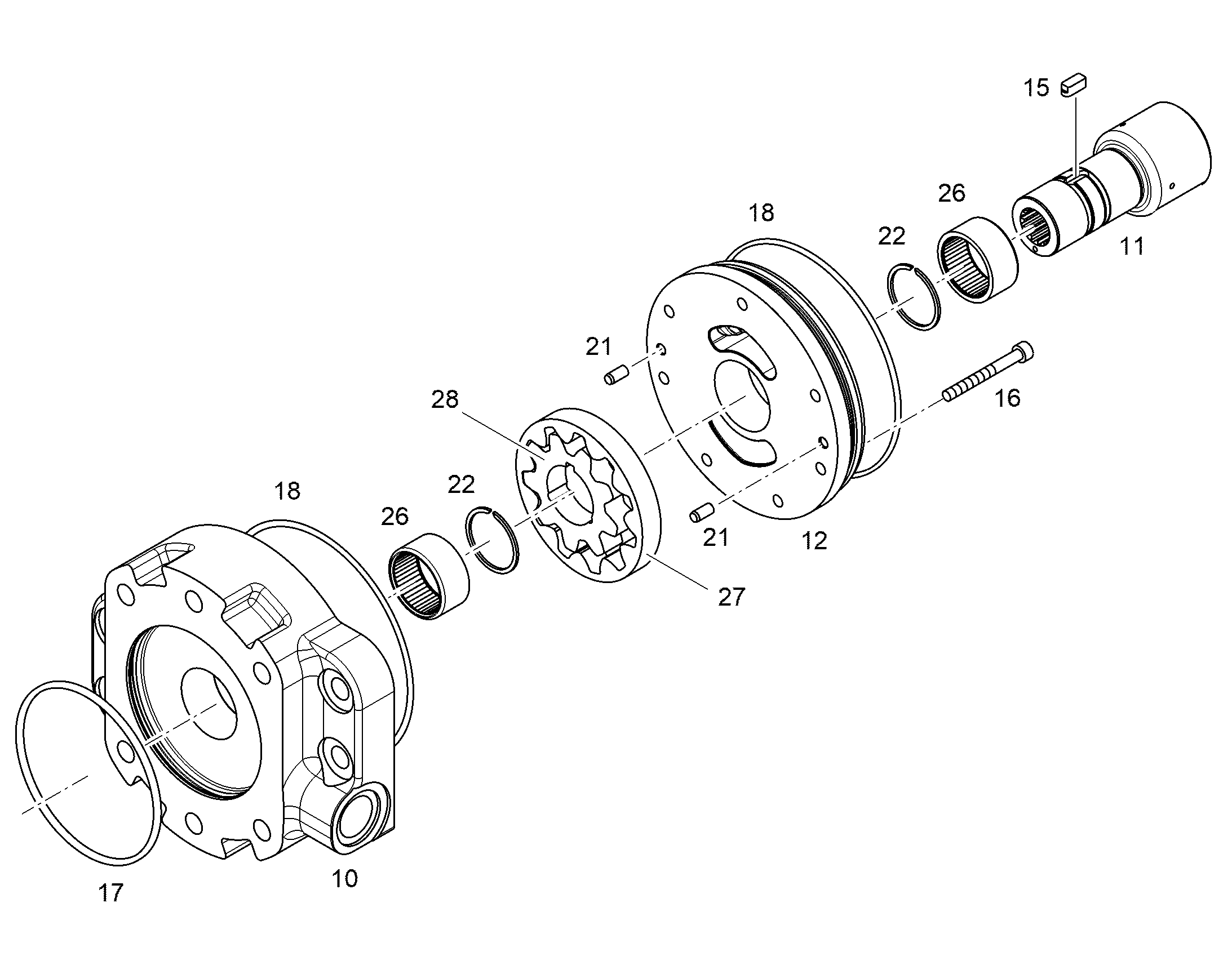 ПИТАНИЕ Д.РУЛЕВОГО УПРАВЛЕНИЯ 24CM3 12412087 LIEBHERR