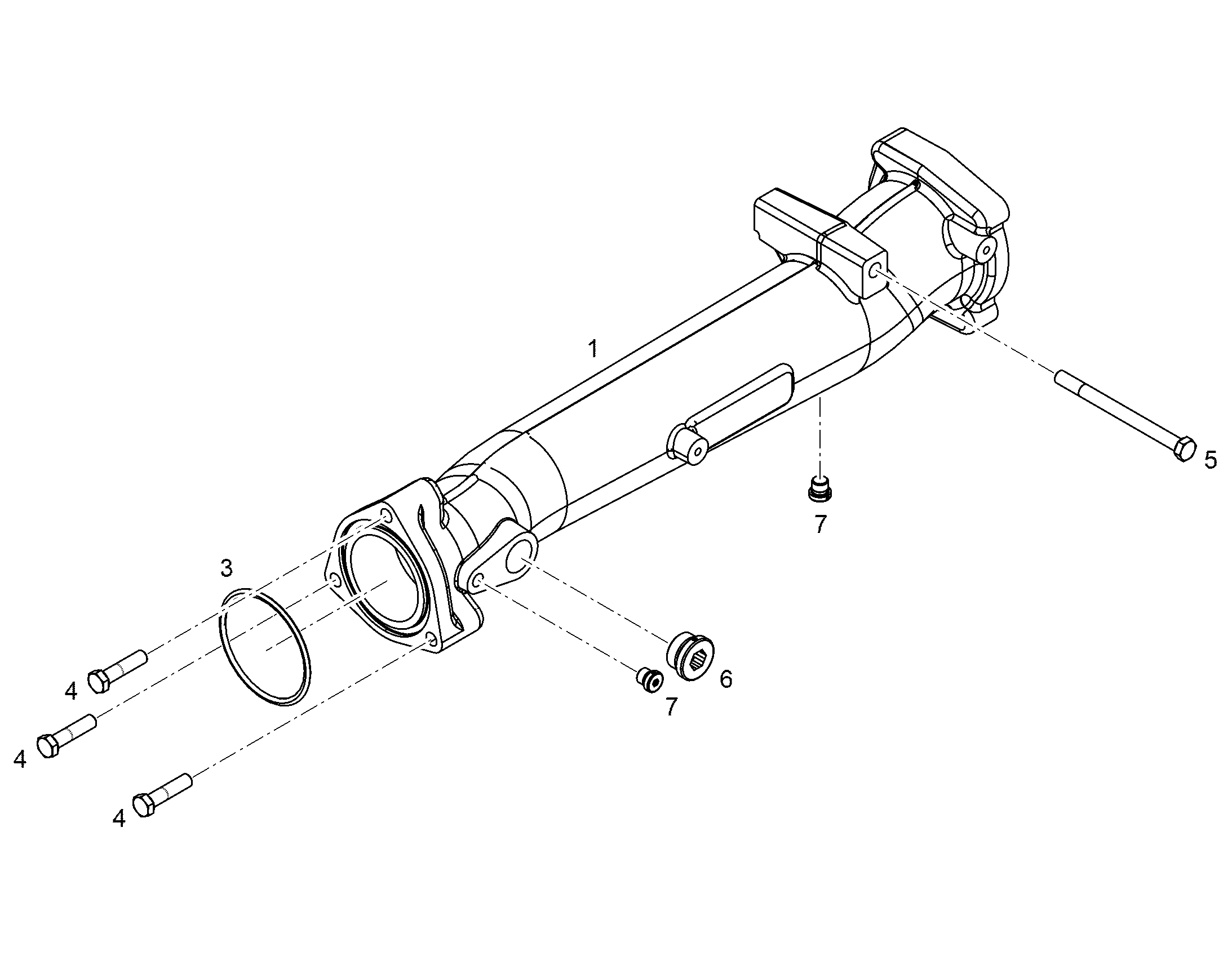 ЗАГЛУШКА РЕЗЬБОВАЯ M33X2 ED-FKM 11651144 LIEBHERR