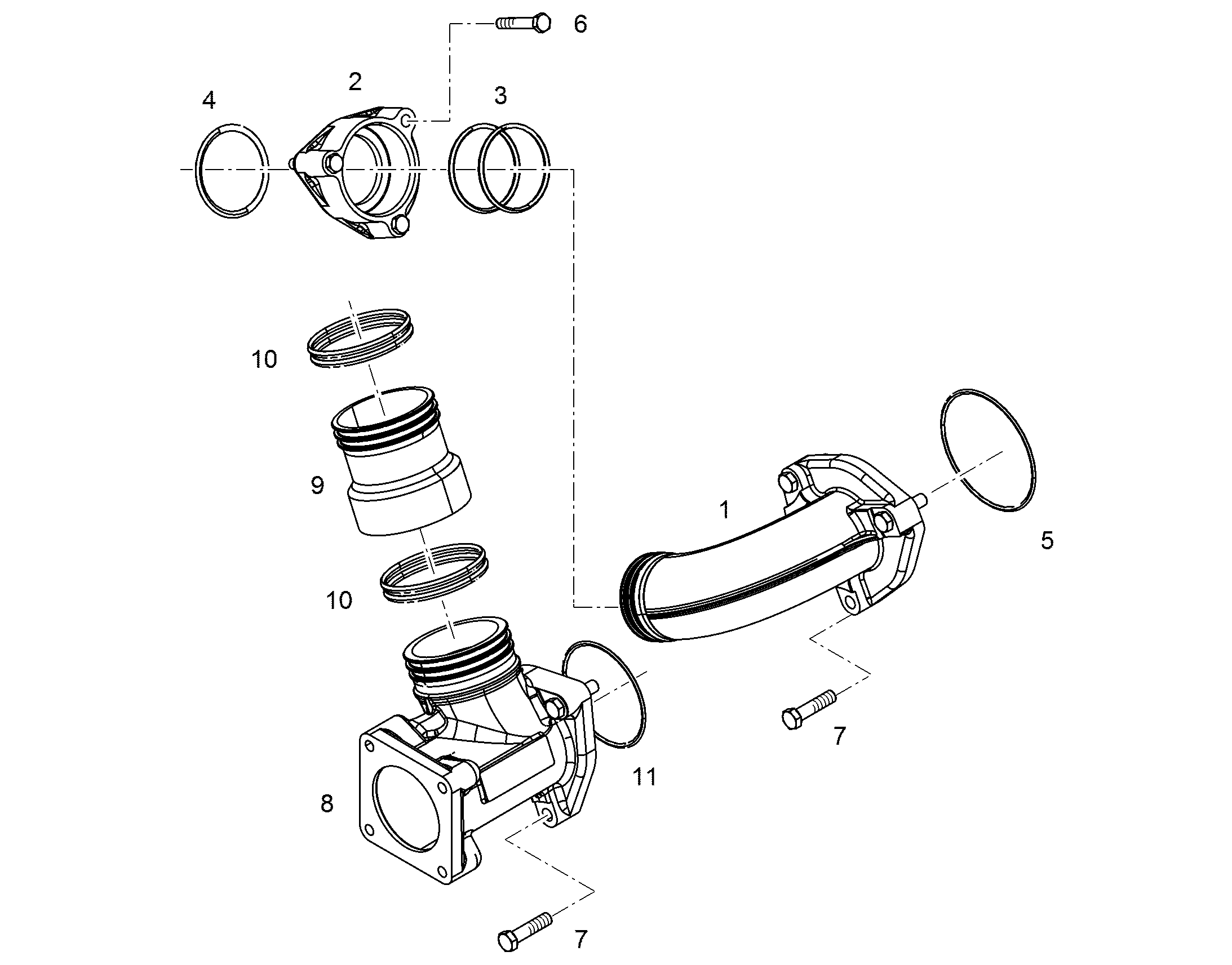 ФЛАНЕЦ 11344008 LIEBHERR