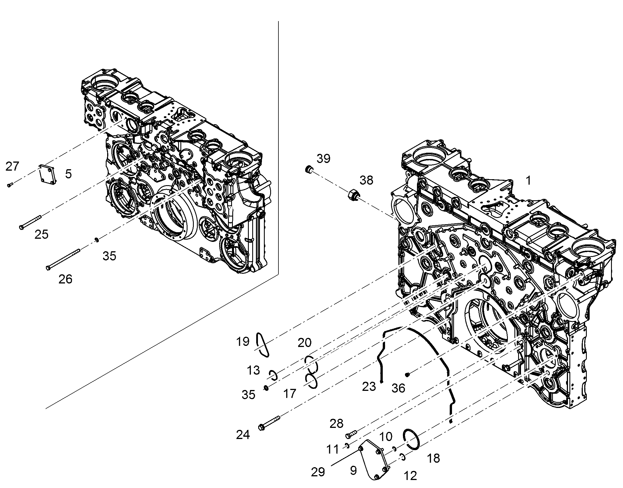 ЗАГЛУШКА РЕЗЬБОВАЯ M33X2 FKM 12691527 LIEBHERR