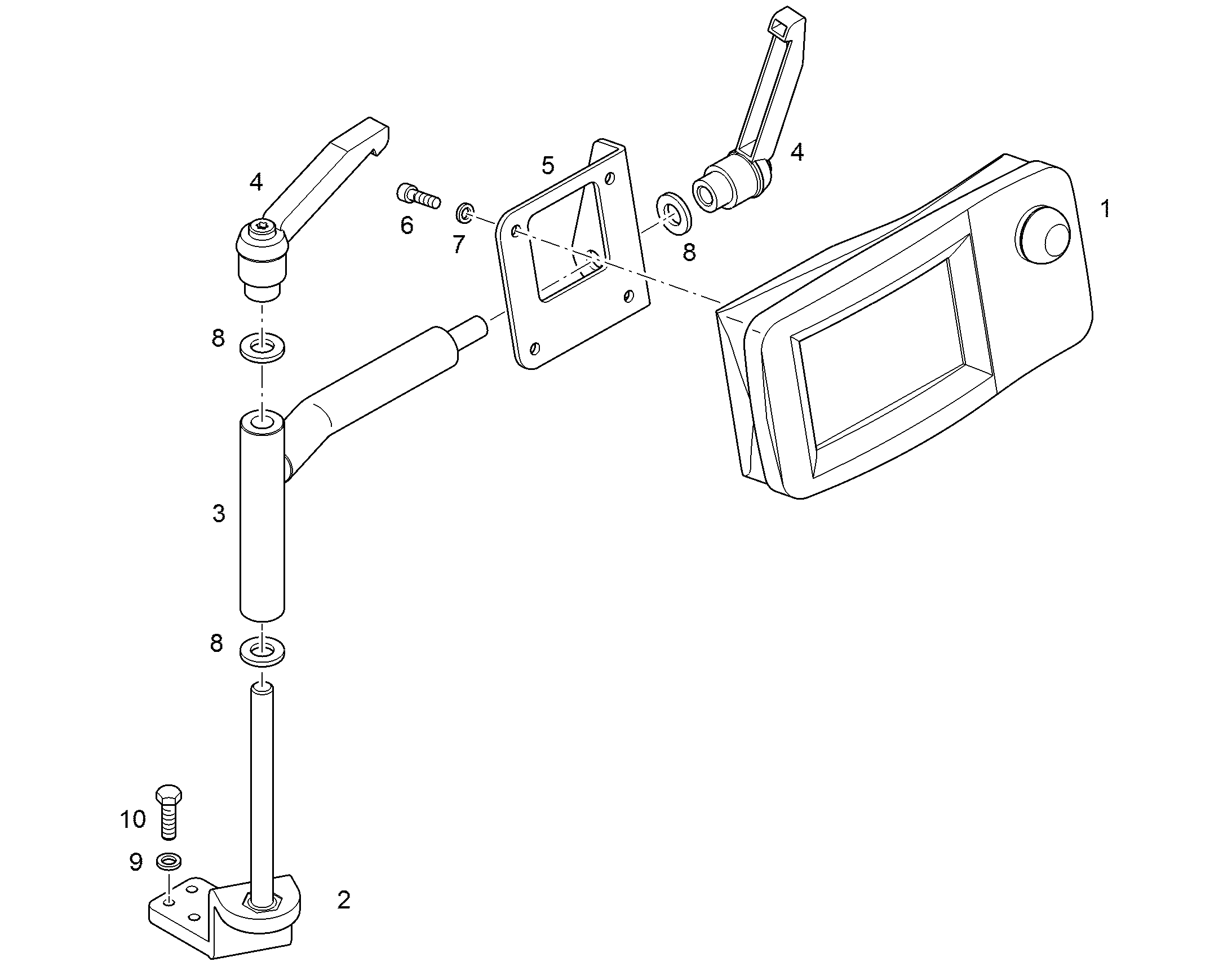 УГОЛ ПРИВИНЧИВАНИЯ 12204547 LIEBHERR