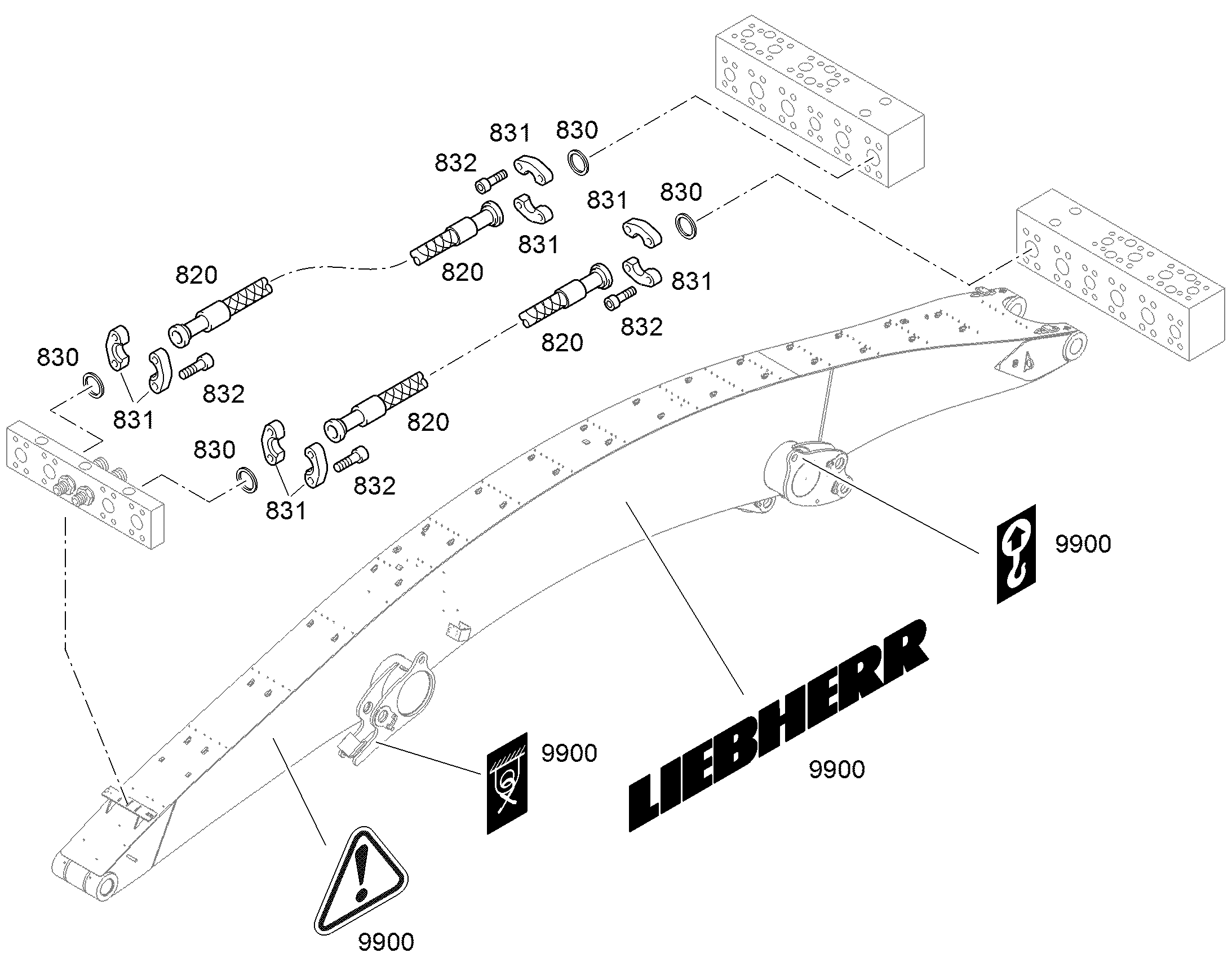 ТАБЛИЧКИ 12404013 LIEBHERR