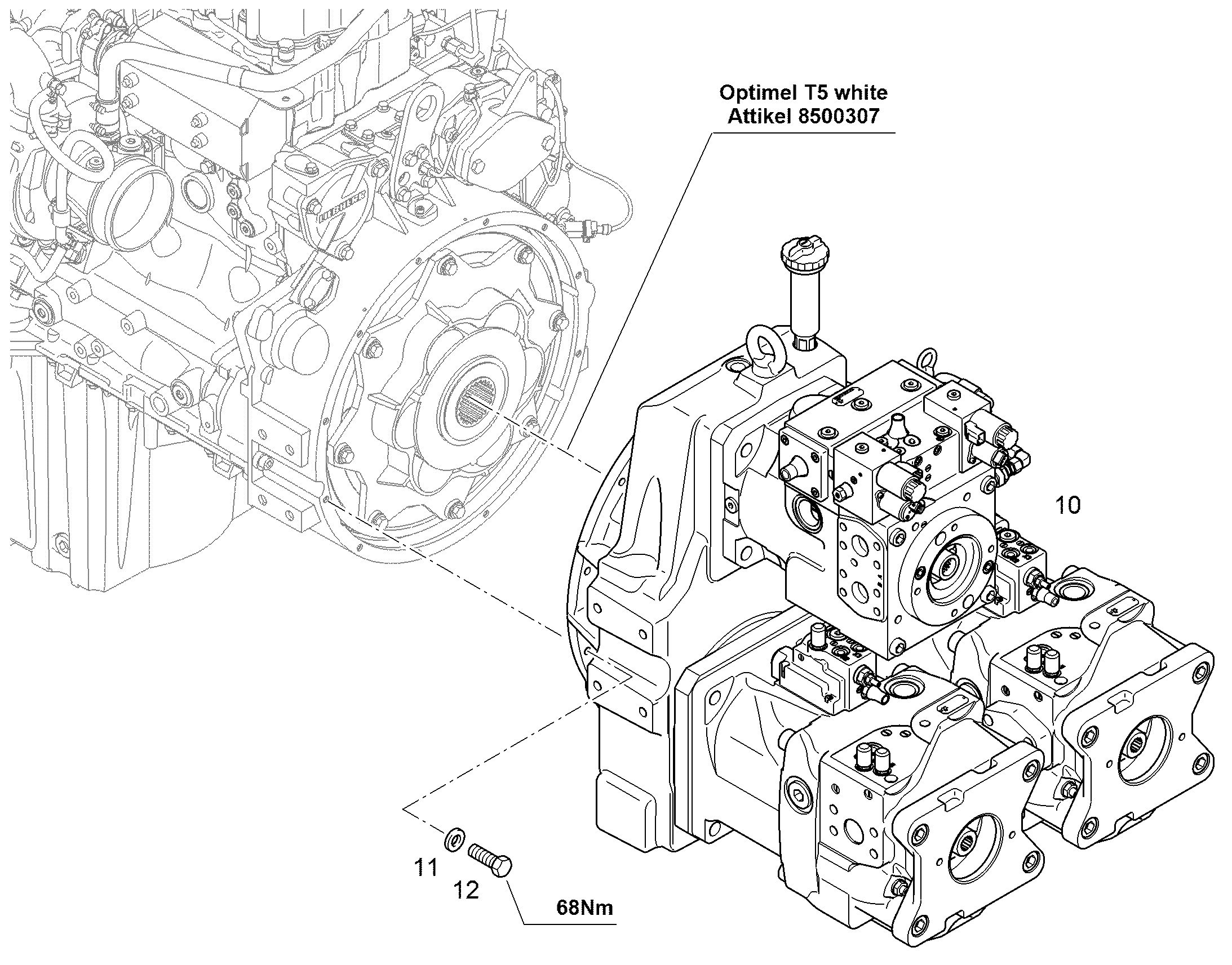 АГРЕГАТ МНОГОКОНТУРНЫЙ 10142528 LIEBHERR