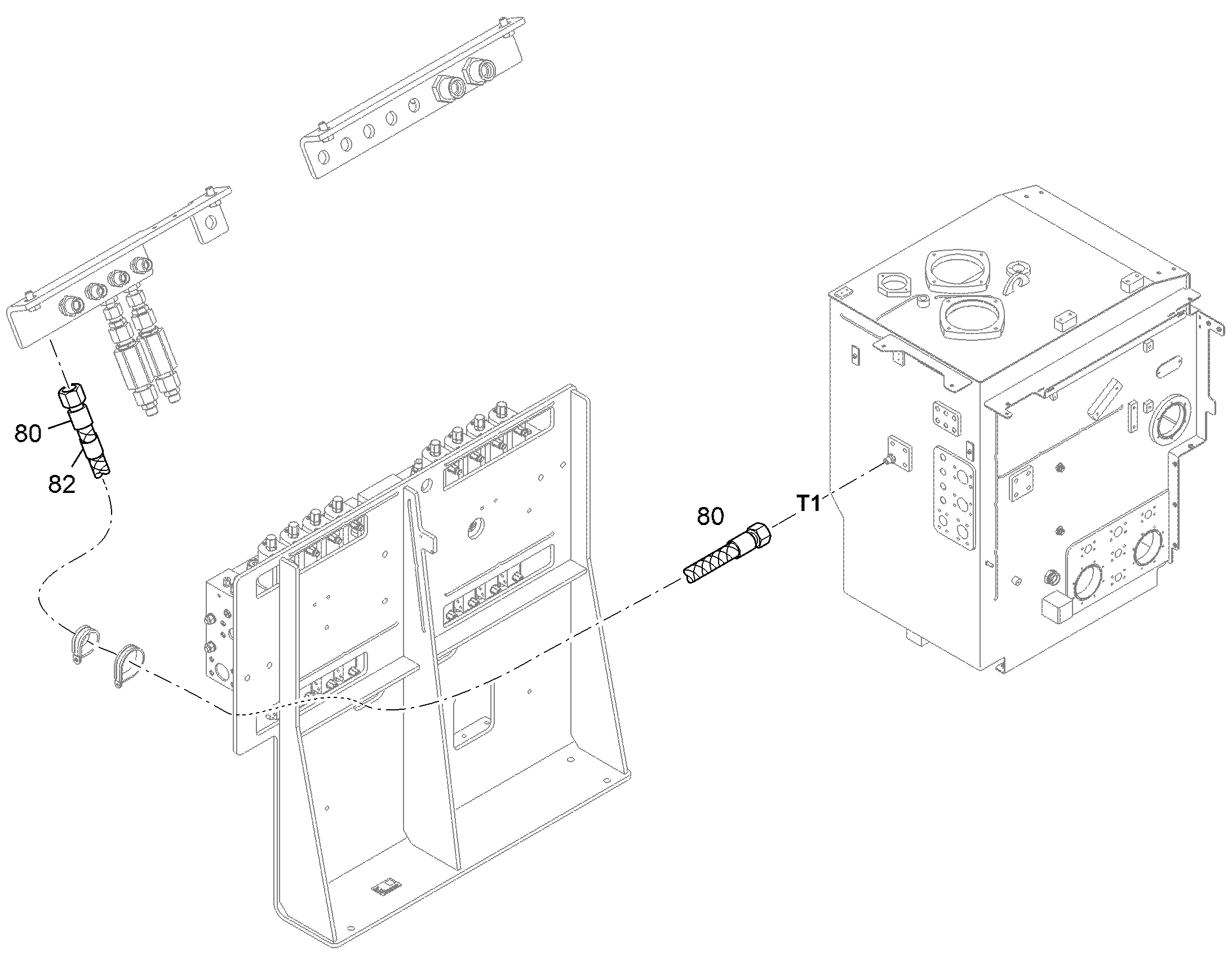 ШЛАНГ 12X3700 10424790 LIEBHERR