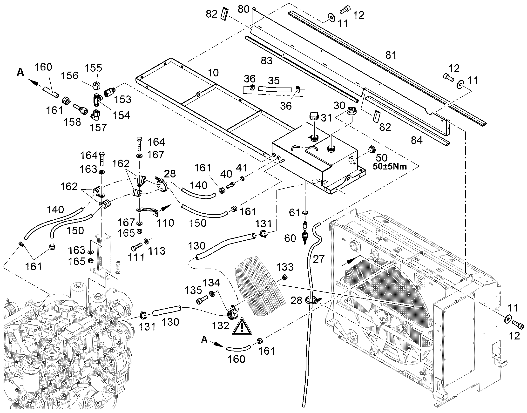 БАК КОМПЕНСАЦИОННЫЙ 11423875 LIEBHERR