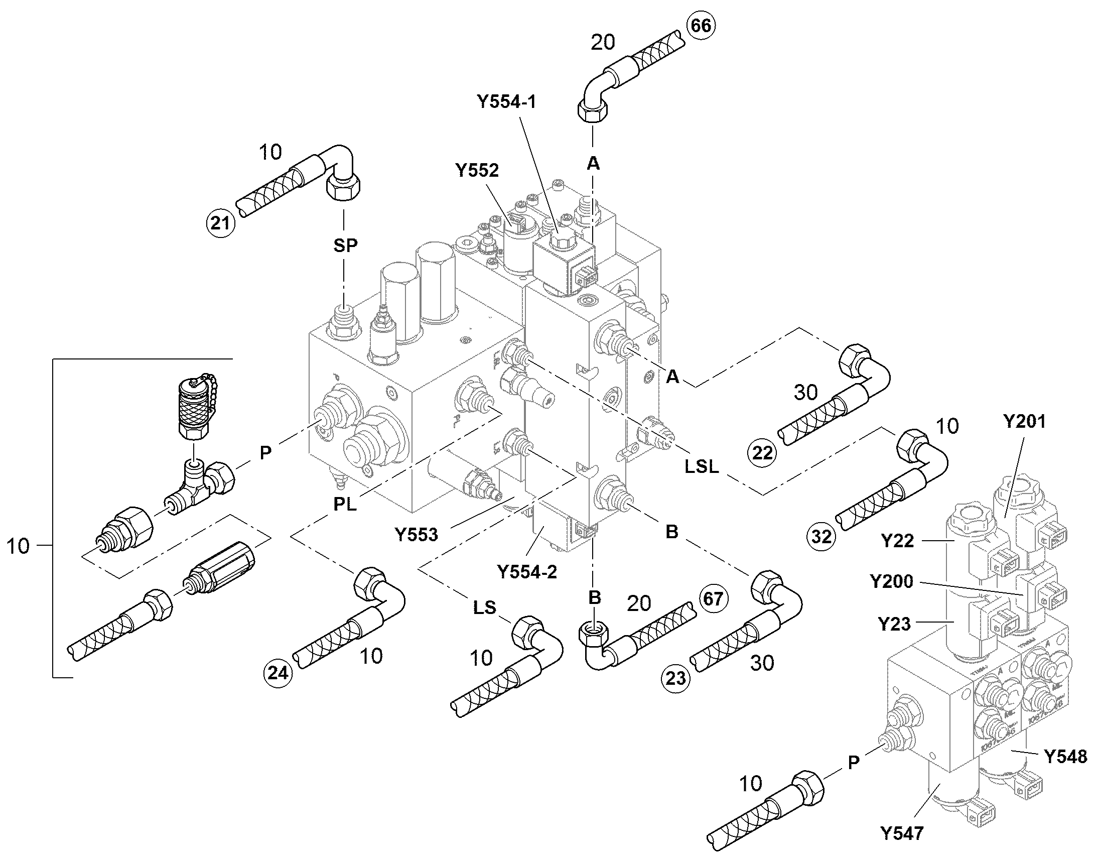 ШЛАНГИ 12463864 LIEBHERR