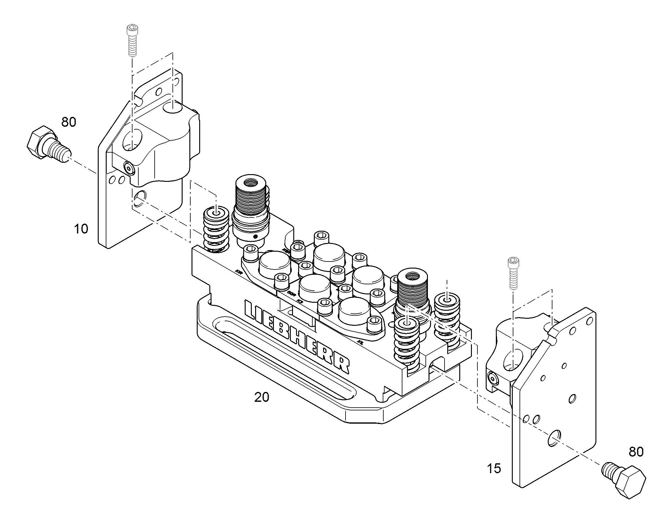 СВАРОЧНАЯ ДЕТАЛЬ LIKUFIX 94095497 LIEBHERR