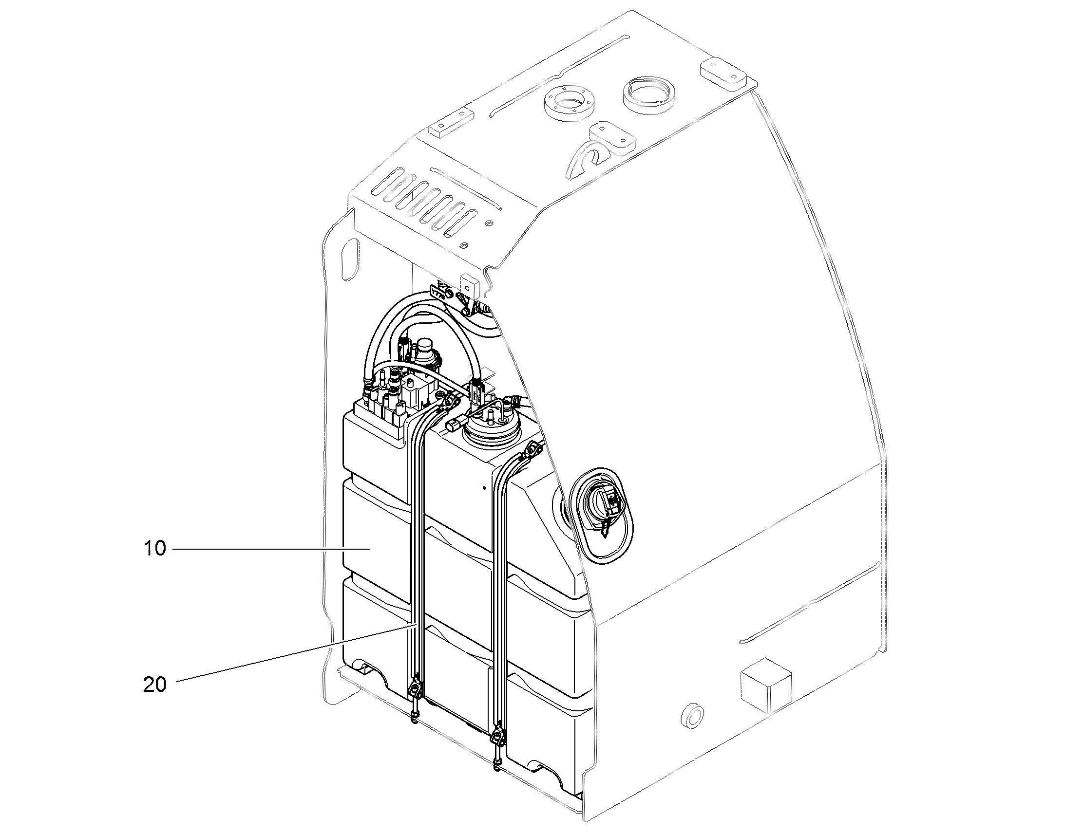 UREA ASSEMBLIES 12850133 LIEBHERR