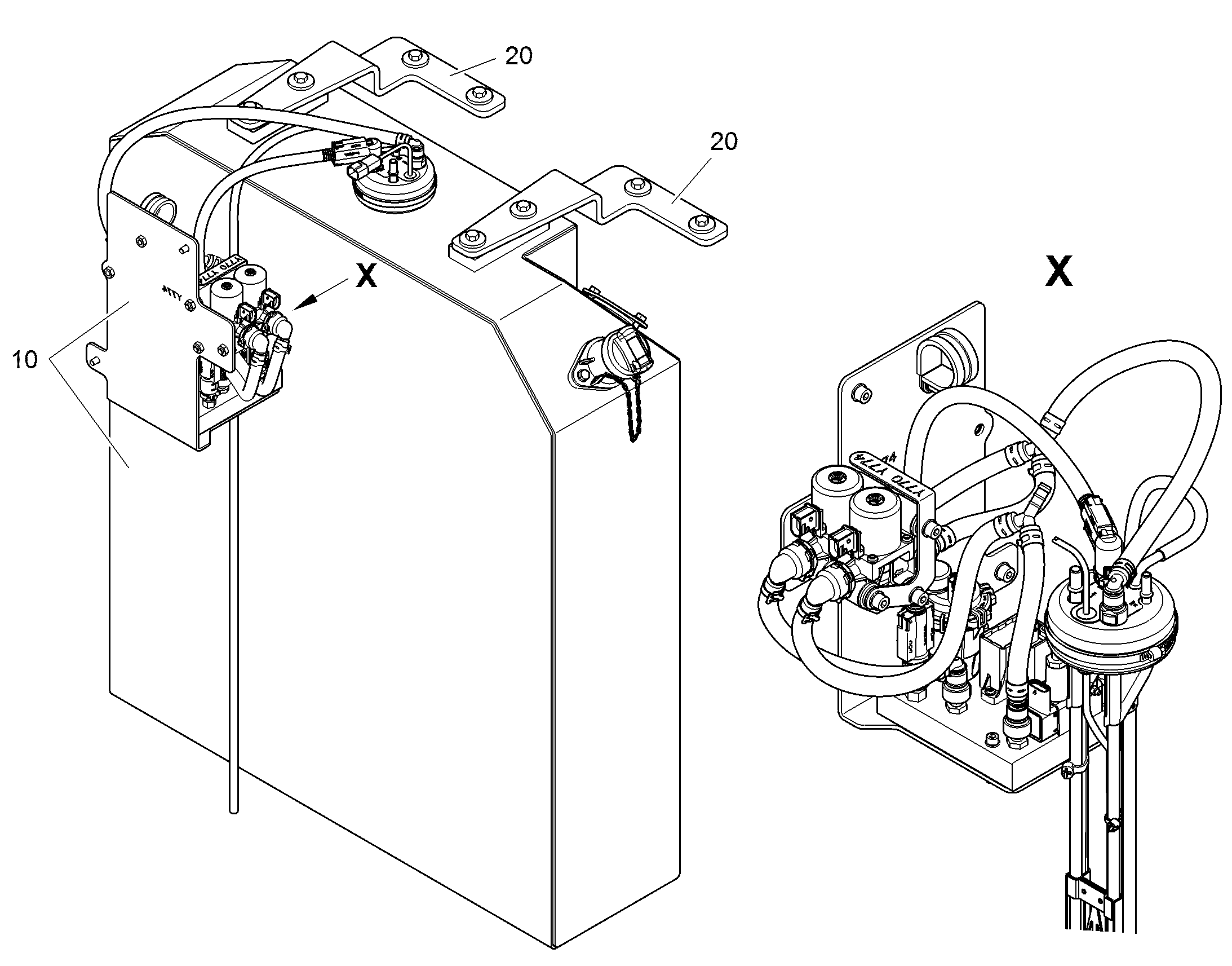 UREA ASSEMBLIES 12451160 LIEBHERR